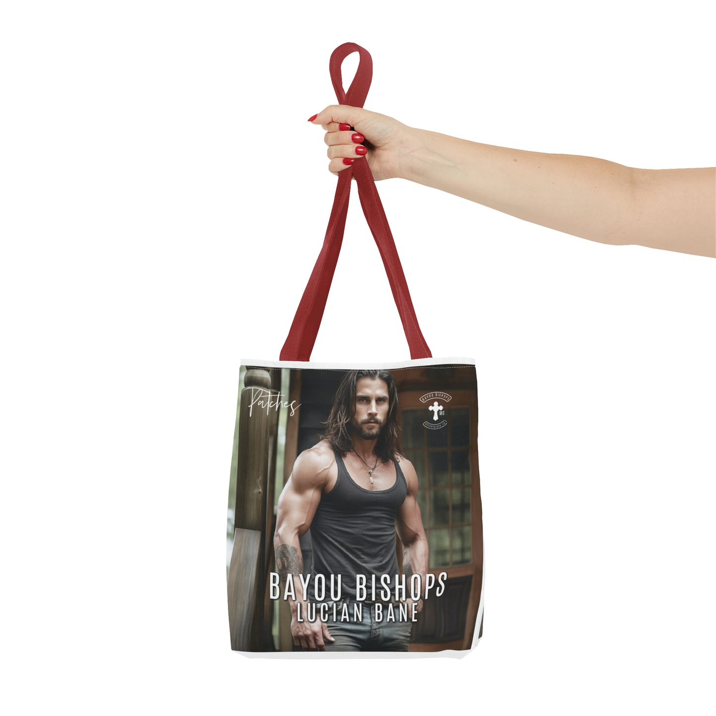 PATCHES--BAYOU BISHOPS TOTE!