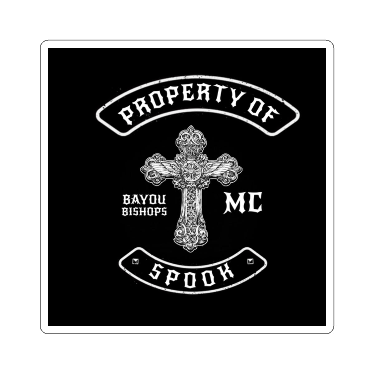PROPERTY OF SPOOK STICKER