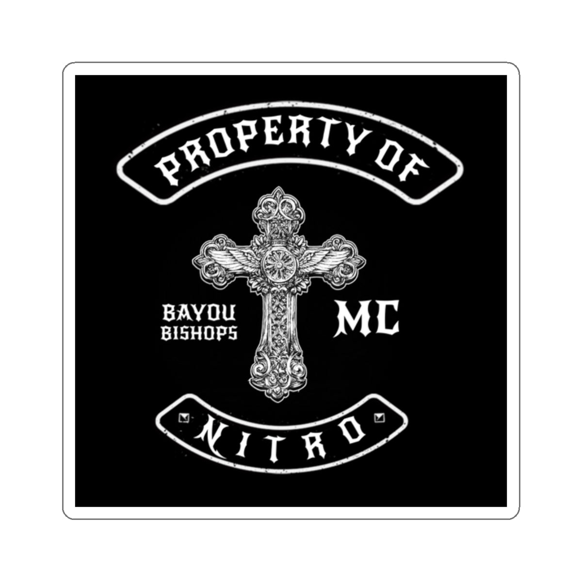 PROPERTY OF NITRO STICKER