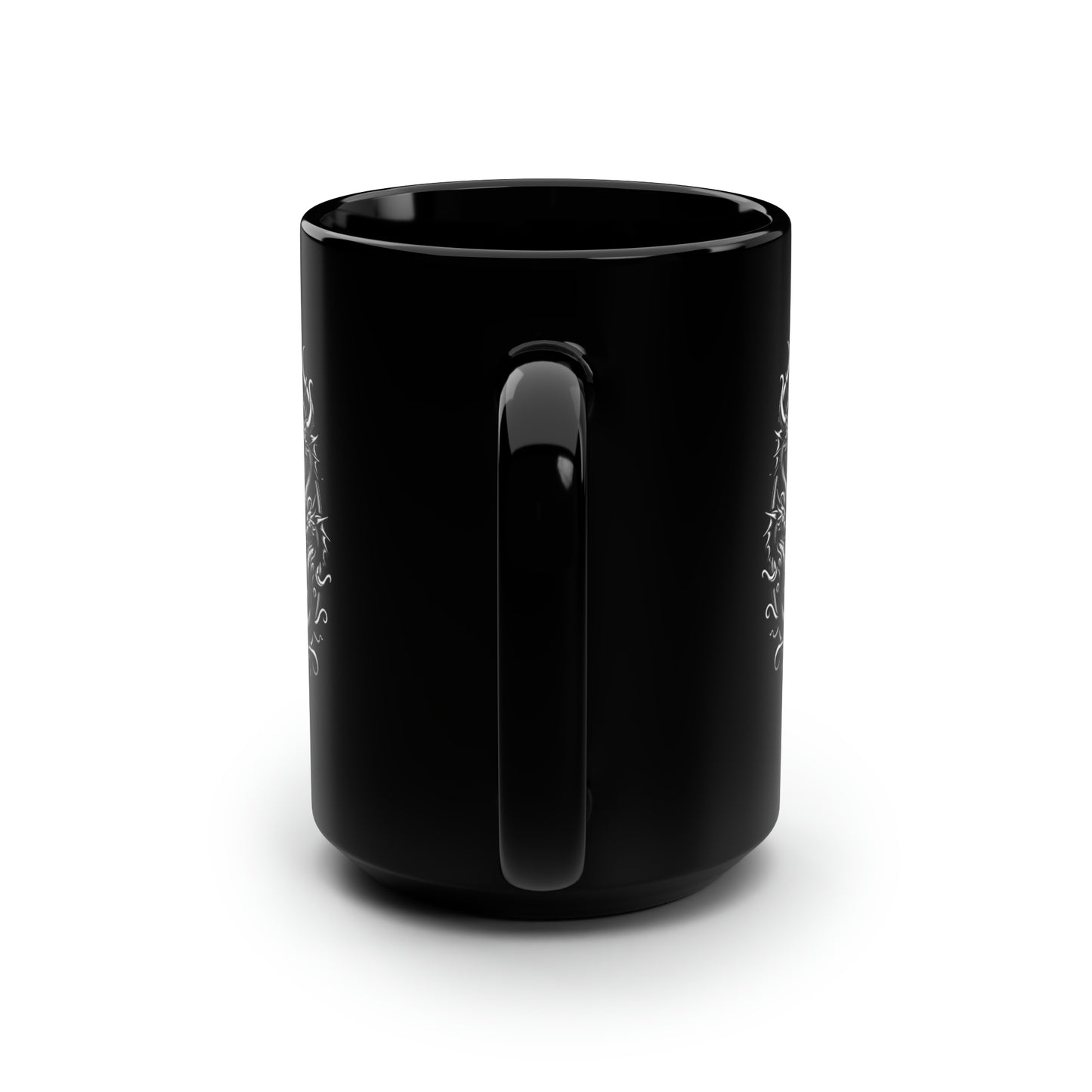 Syphon King Black Mug, 15oz