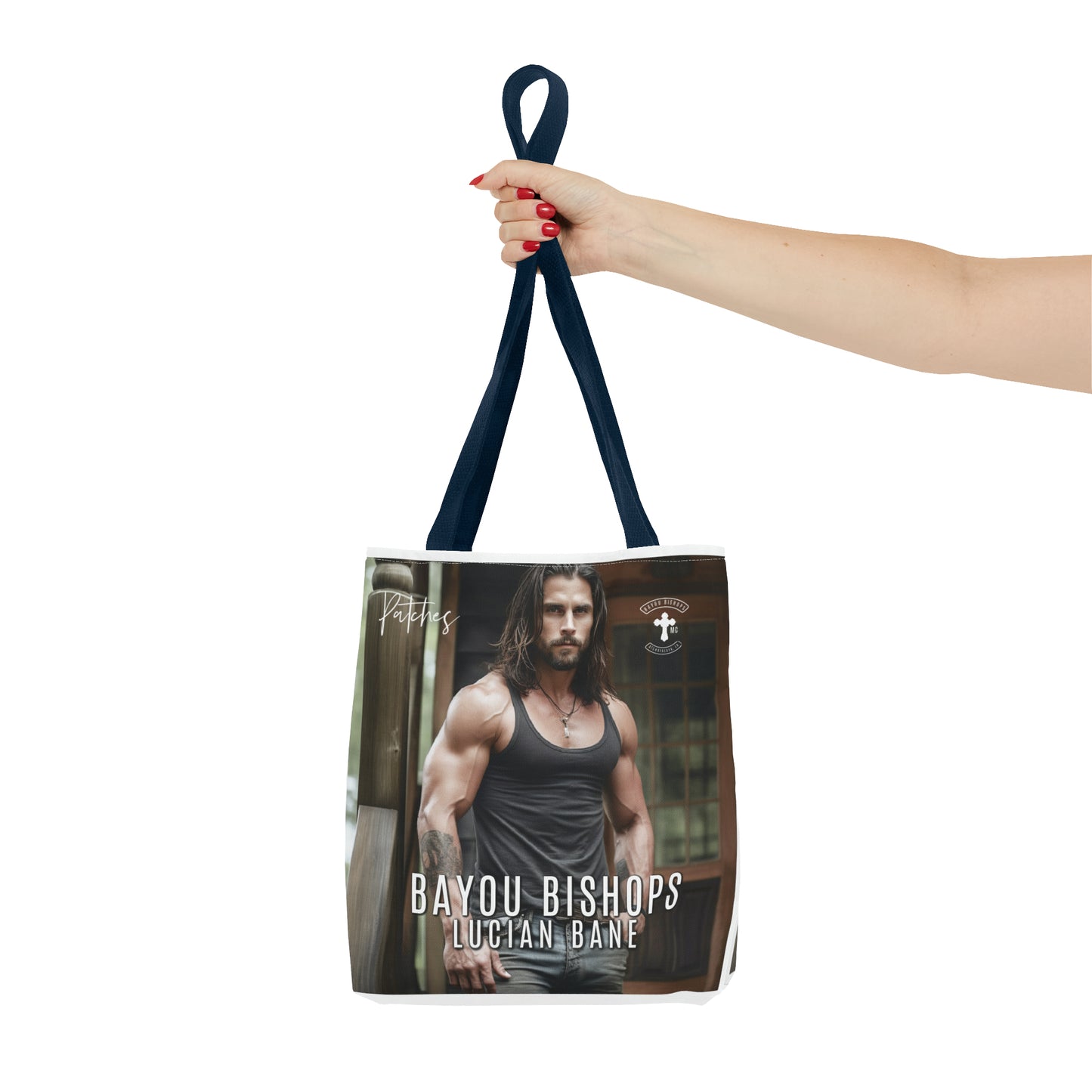 PATCHES--BAYOU BISHOPS TOTE!