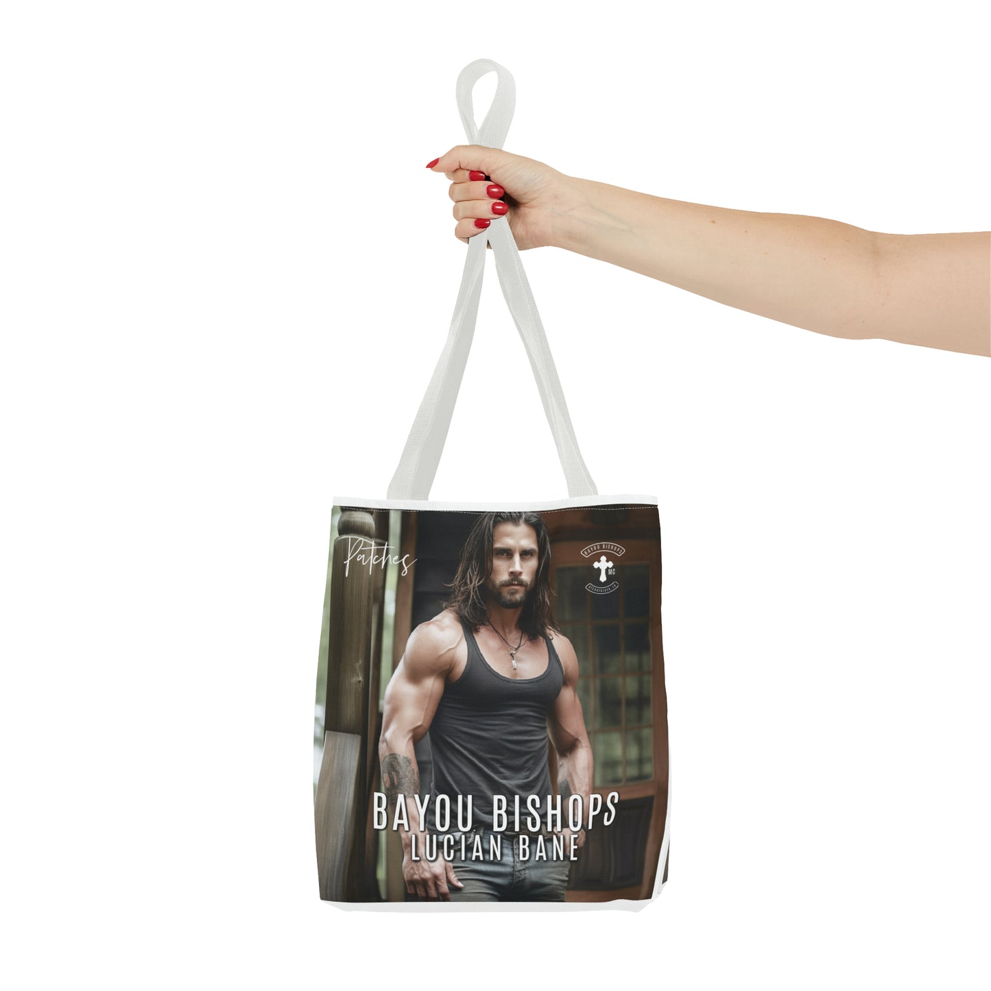 PATCHES--BAYOU BISHOPS TOTE!