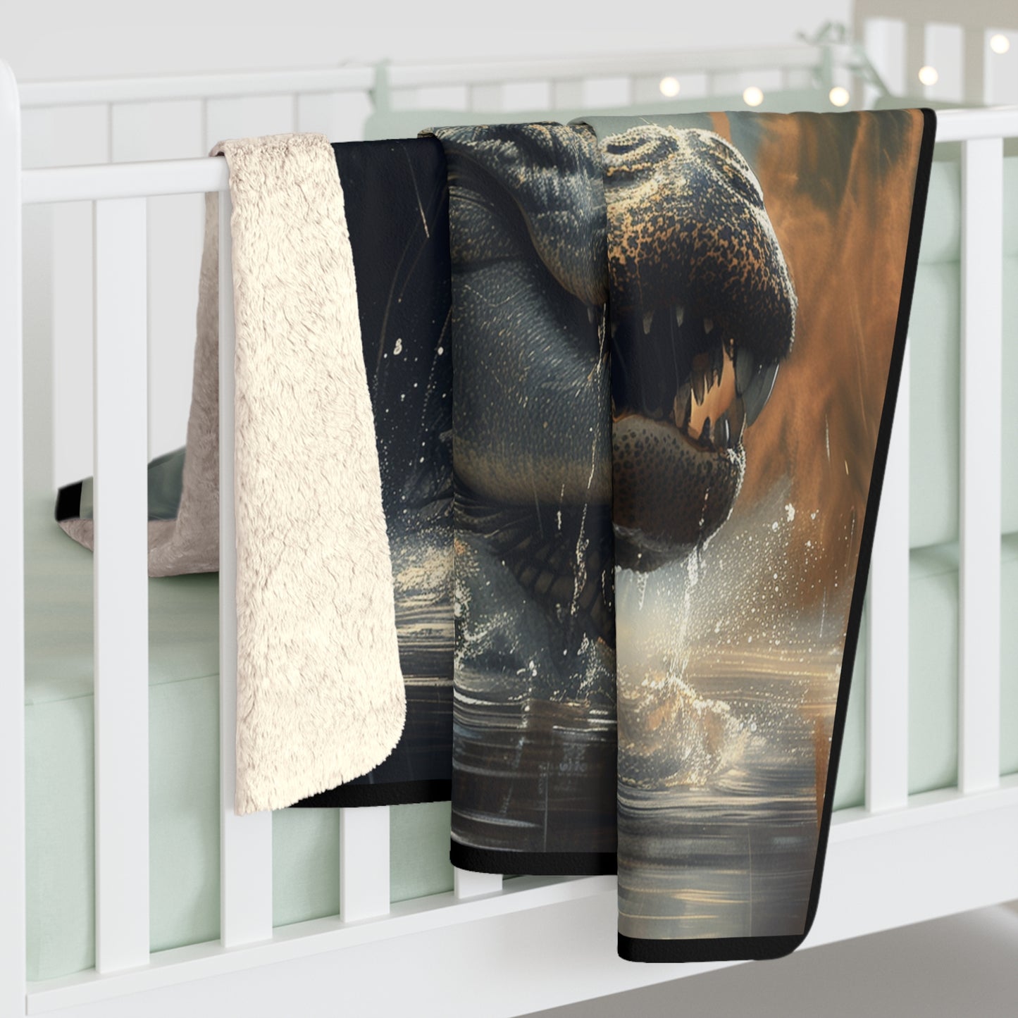 BISHOP AND GROS JEAN SHERPA FLEECE BLANKET