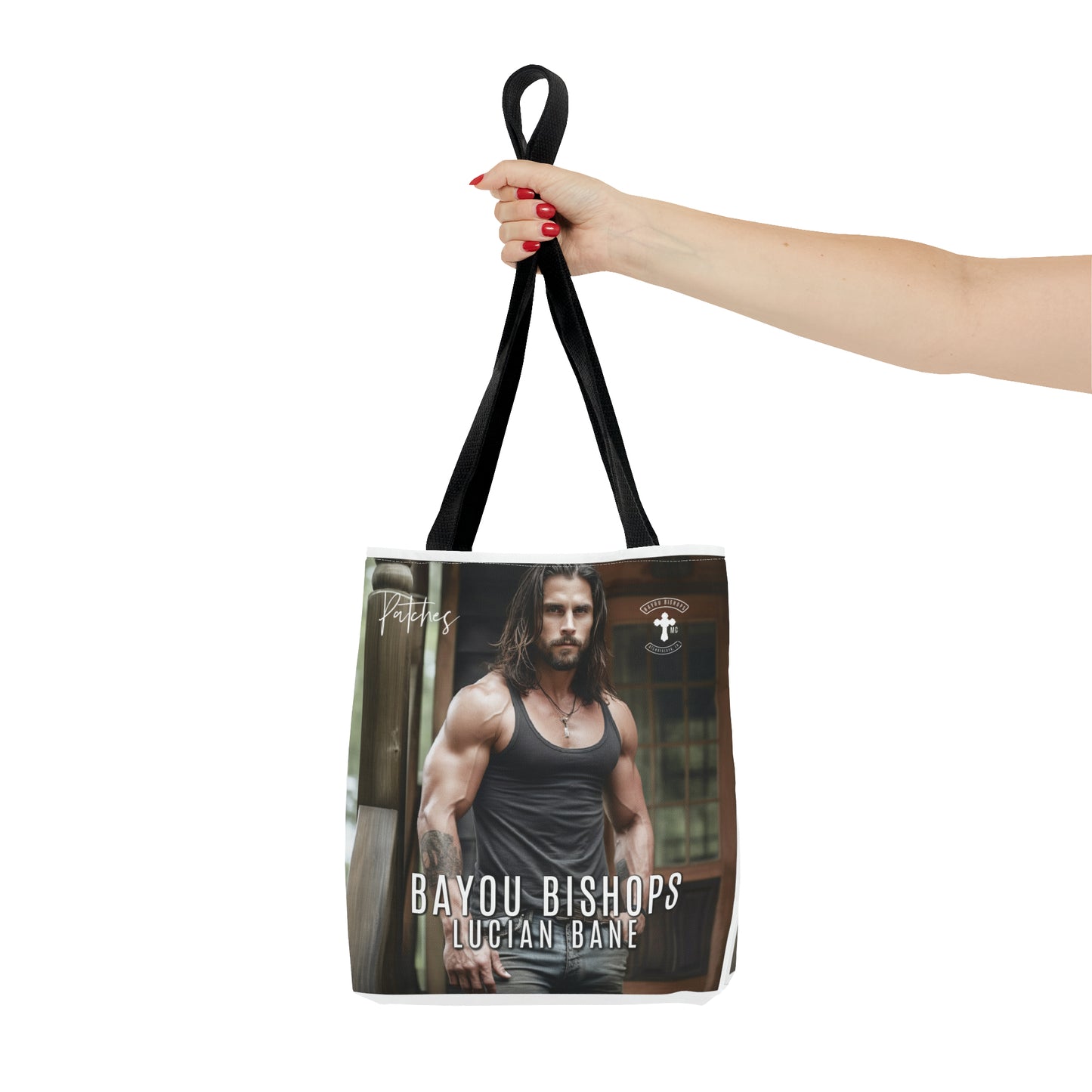 PATCHES--BAYOU BISHOPS TOTE!