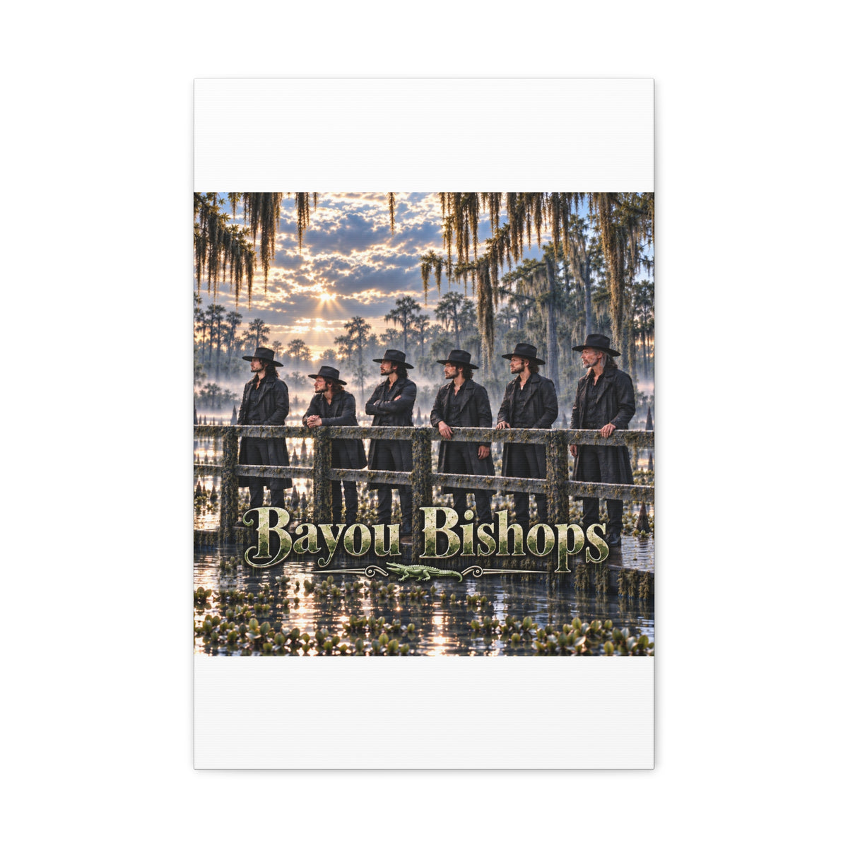 Bayou Bishops Matte Canvas Wall Art — Stretched 1.25"