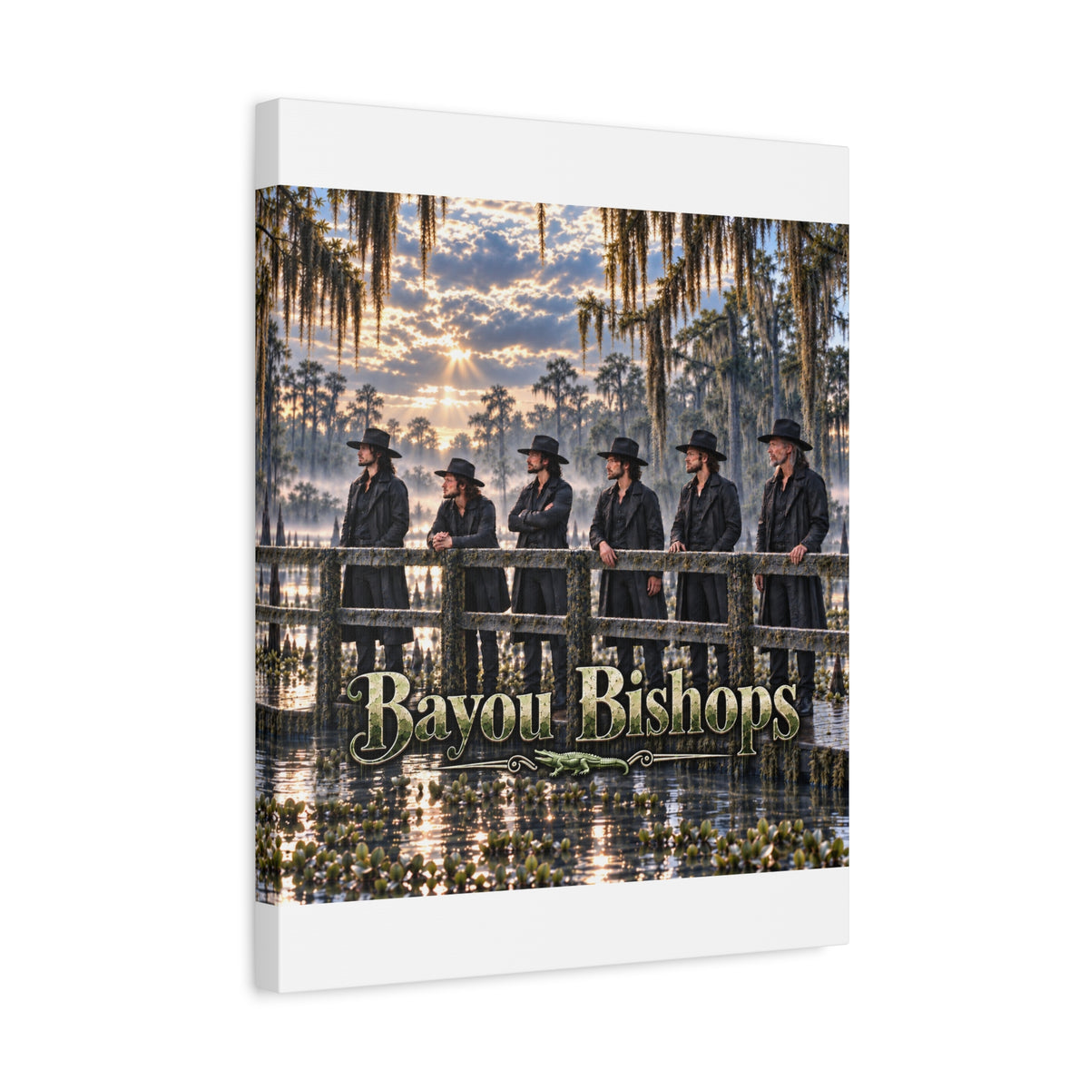 Bayou Bishops Matte Canvas Wall Art — Stretched 1.25"