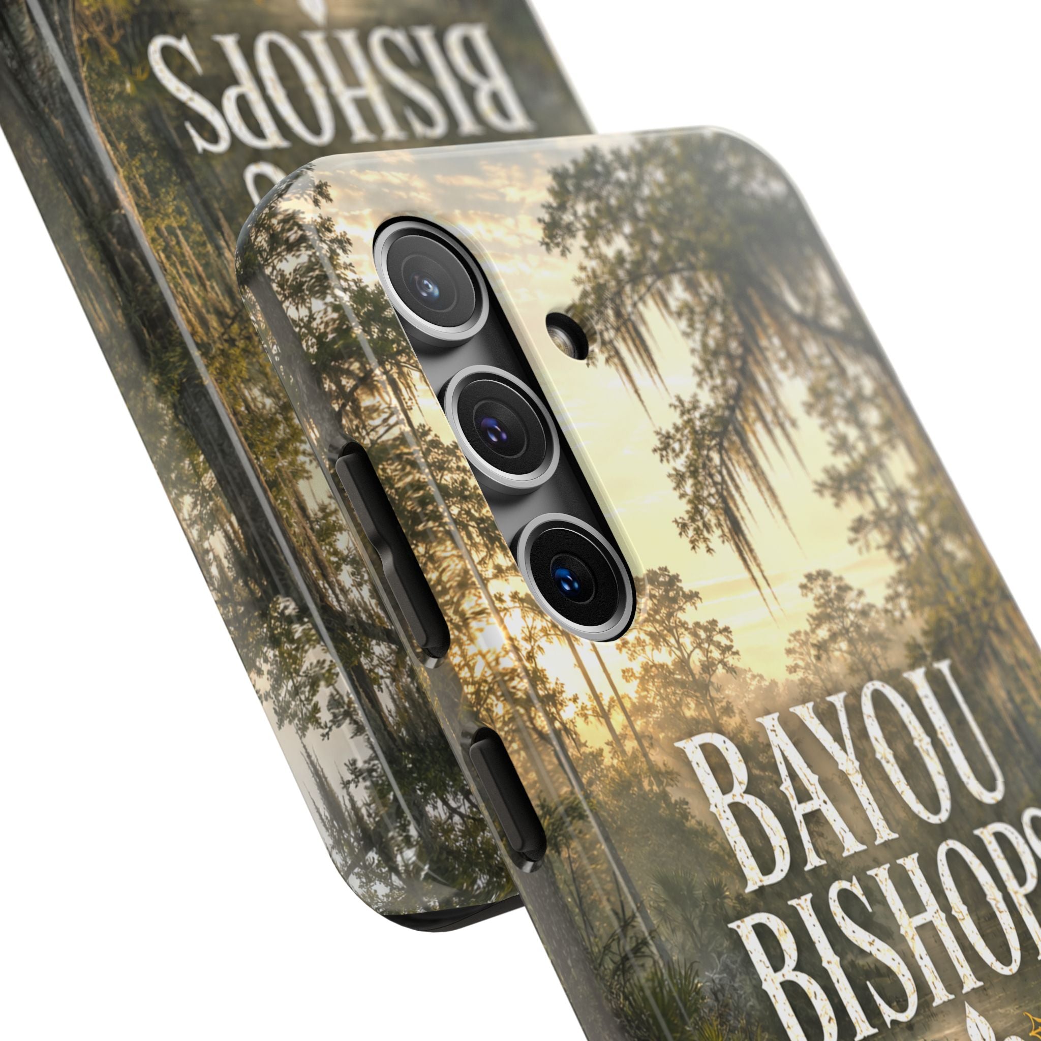 Bayou Bishops Swamp Scene Tough Phone Case Black Samsung