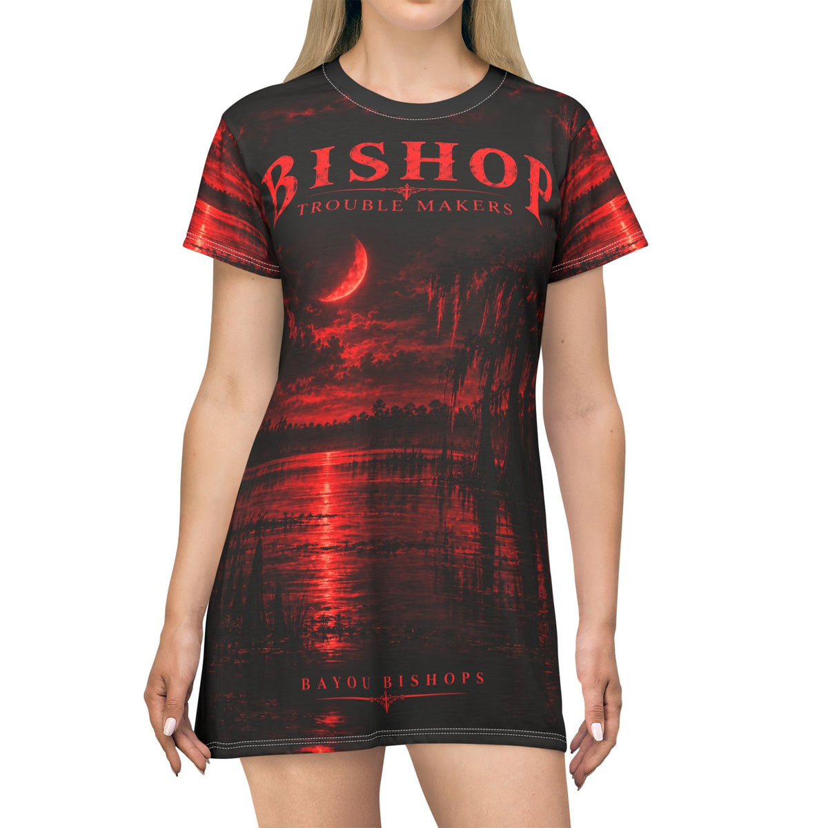 Bayou Bishops Bishop/Trouble Makers Long PJ Shirt