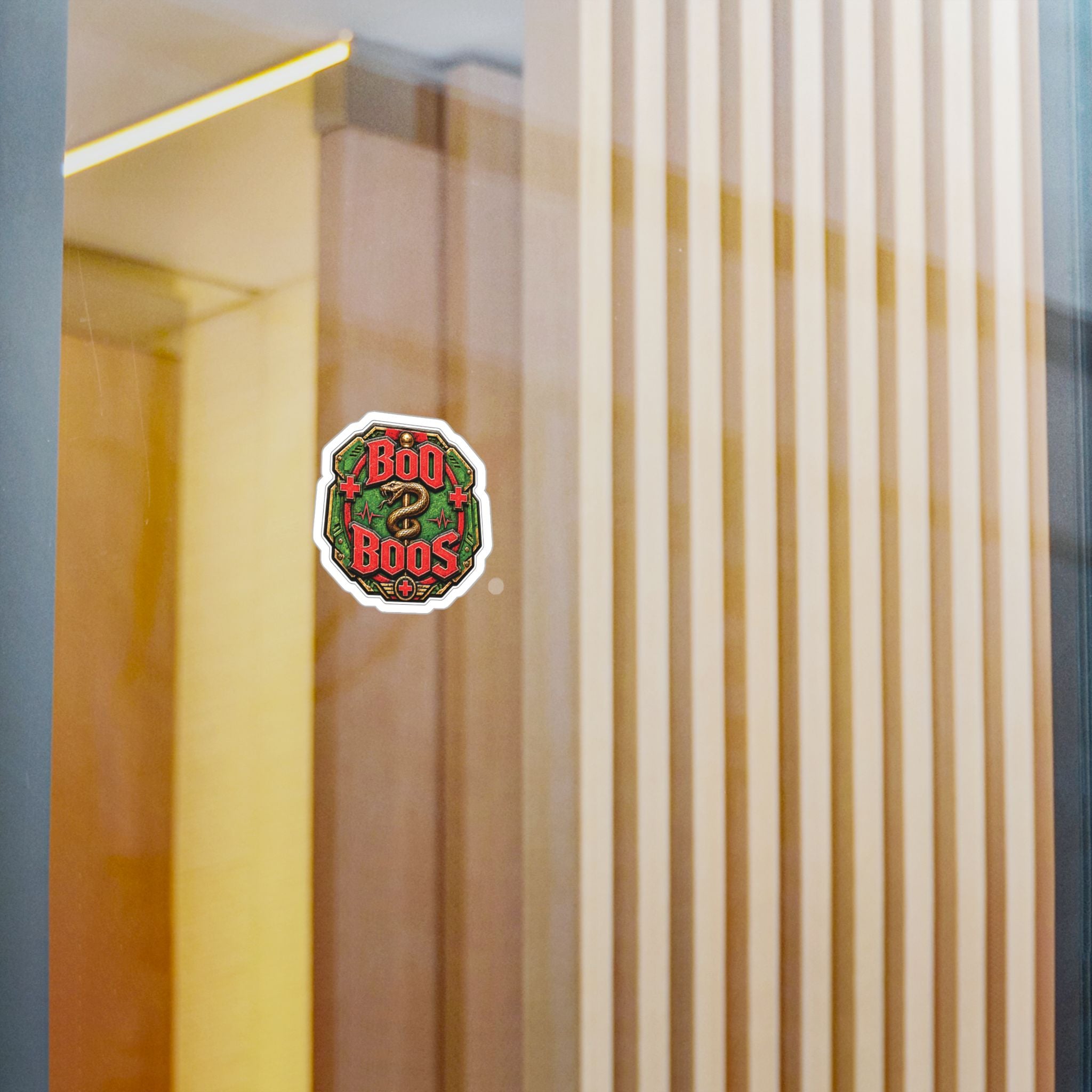Boo Boos Kiss Cut-Sticker