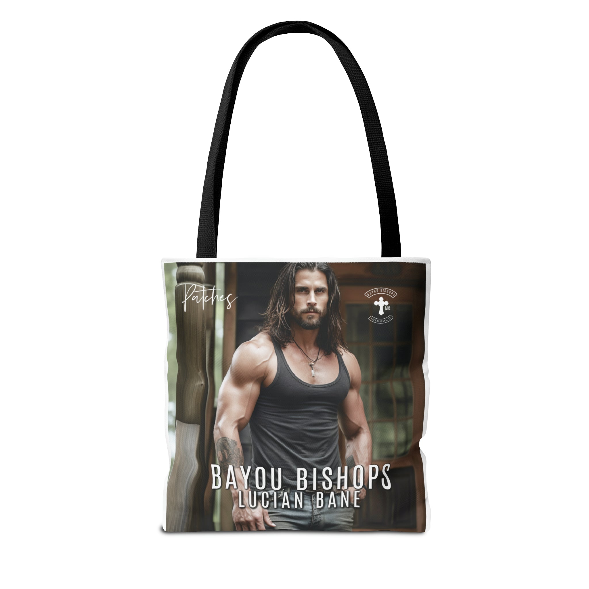 PATCHES--BAYOU BISHOPS TOTE!
