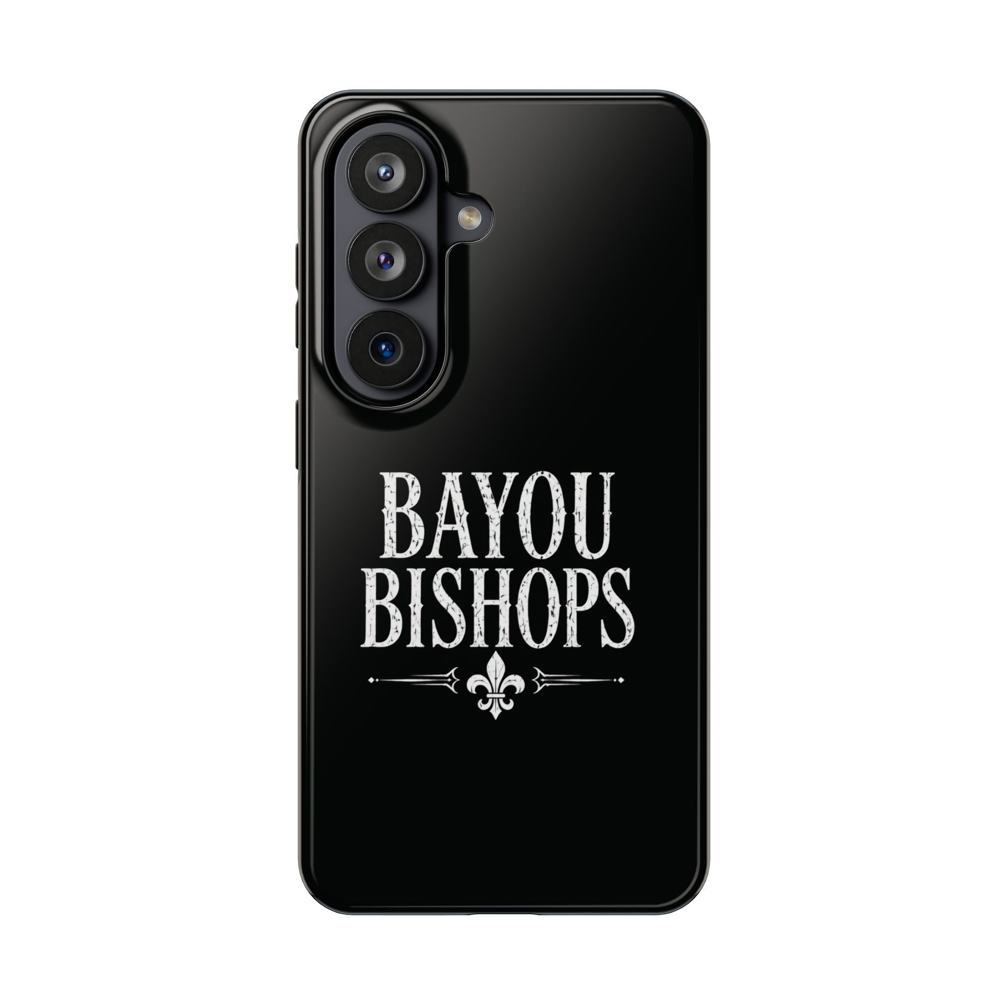 Bayou Bishops Simple Tough Phone Case Black Samsung