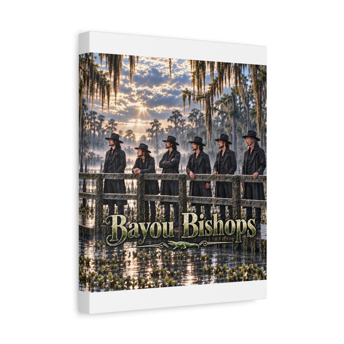 Bayou Bishops Matte Canvas Wall Art — Stretched 1.25"