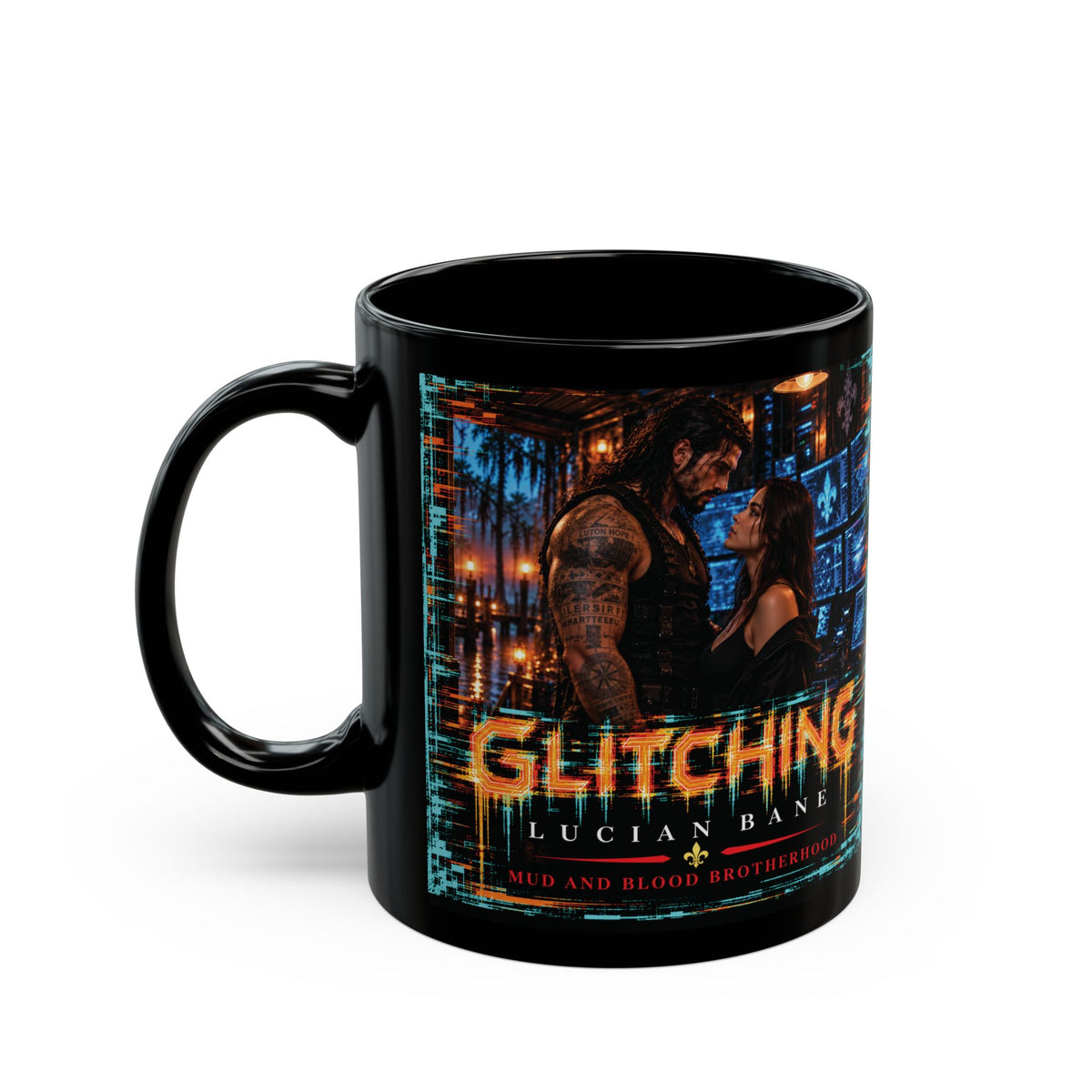 8-Bits I am Glitching — 'Mud and Blood' Coffee Cup (11oz)