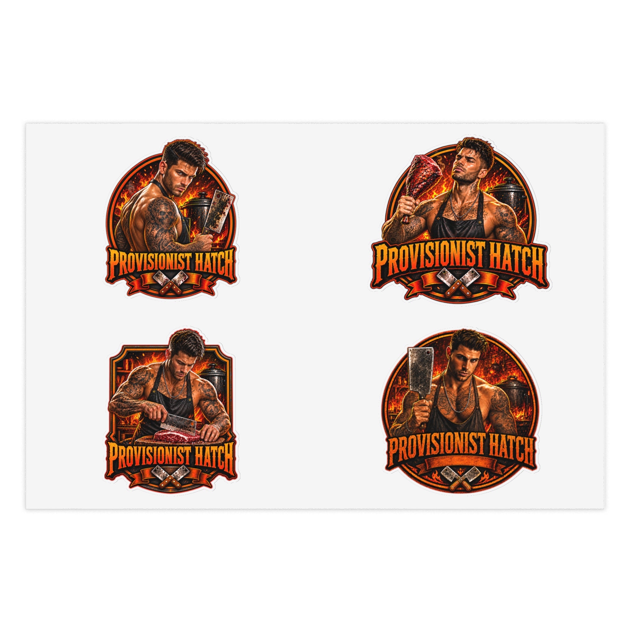 Bacon Sticker Sheet