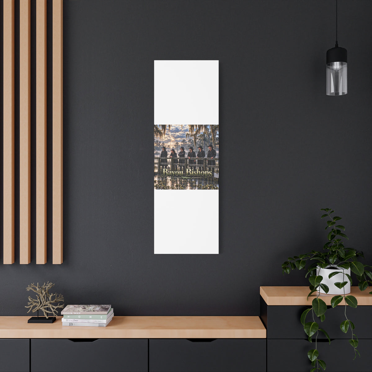 Bayou Bishops Matte Canvas Wall Art — Stretched 1.25"