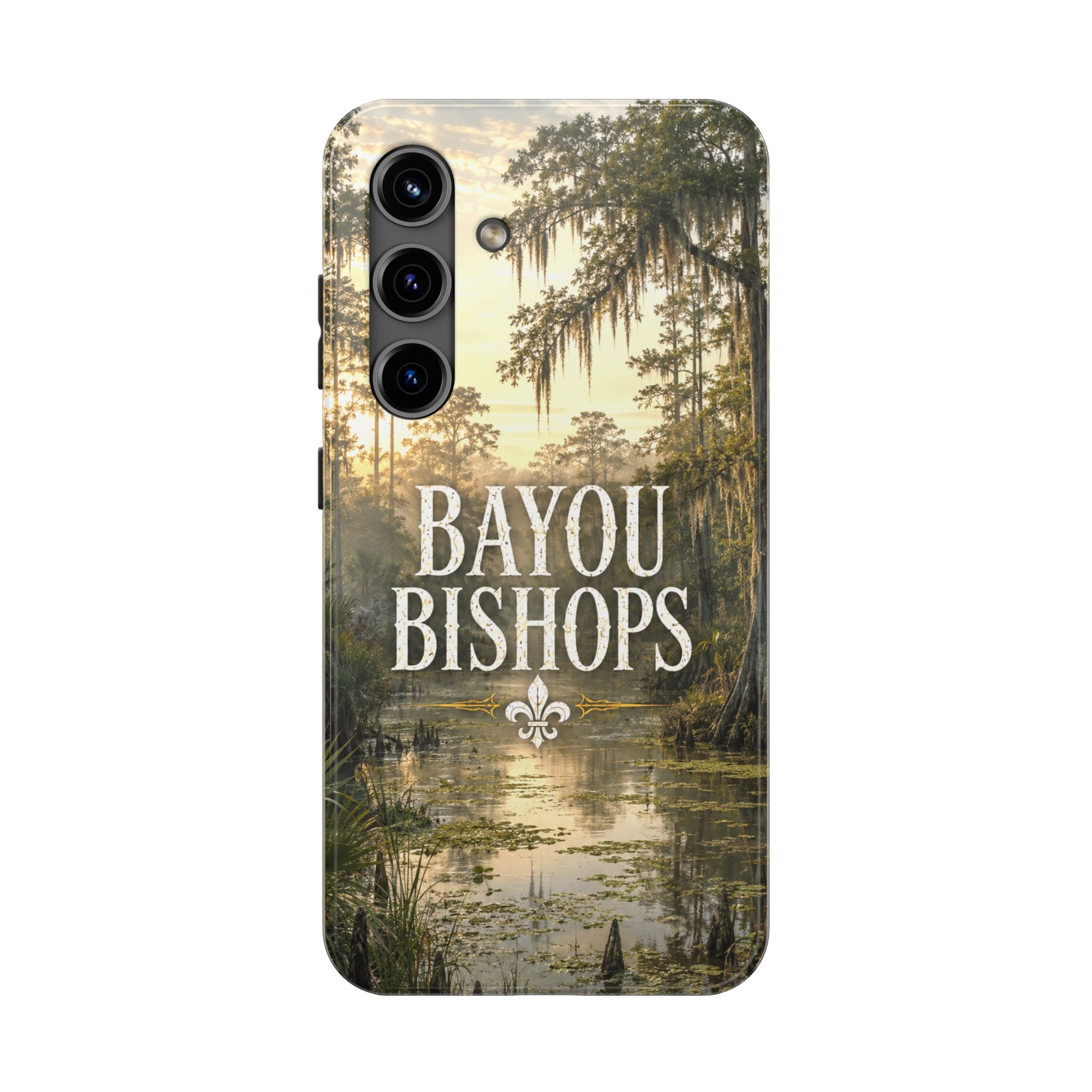 Bayou Bishops Swamp Scene Tough Phone Case Black Samsung