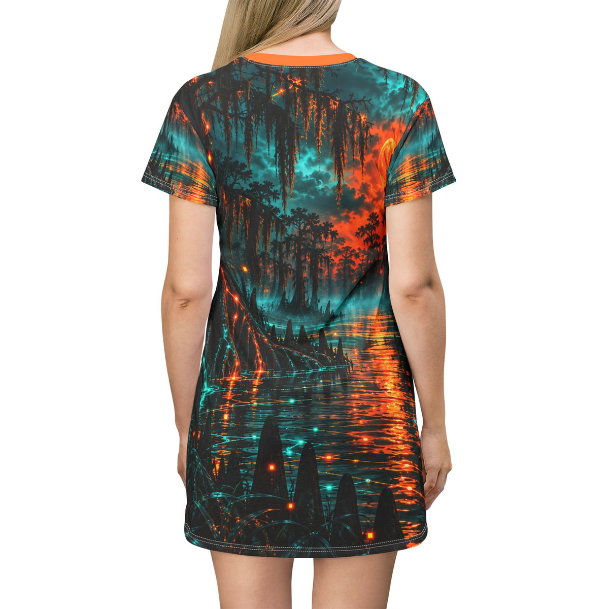 Bayou Bishops 8Bit/Digi-Gods Long PJ Shirt