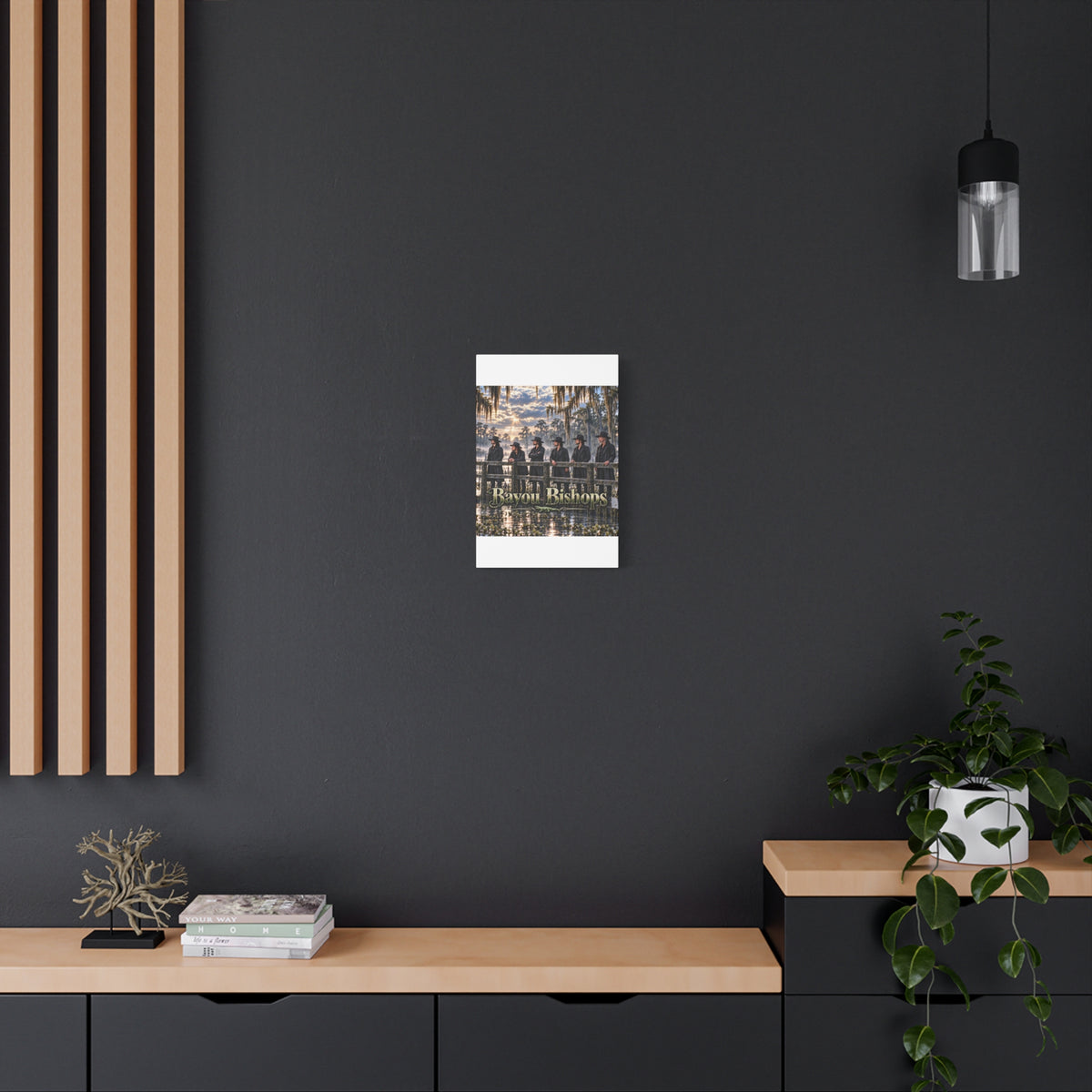 Bayou Bishops Matte Canvas Wall Art — Stretched 1.25"
