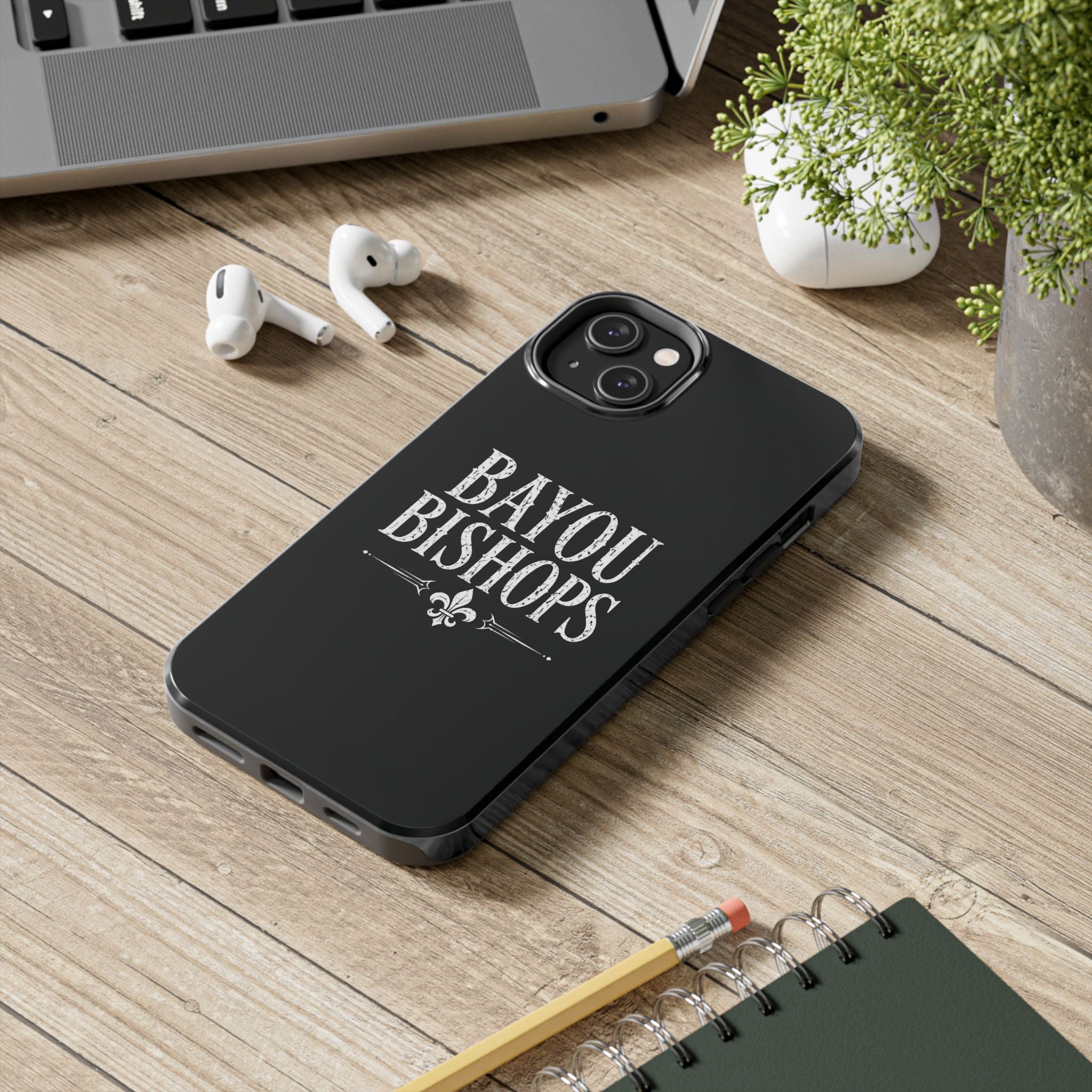 Bayou Bishops  Simple Tough Phone Case Black Iphone
