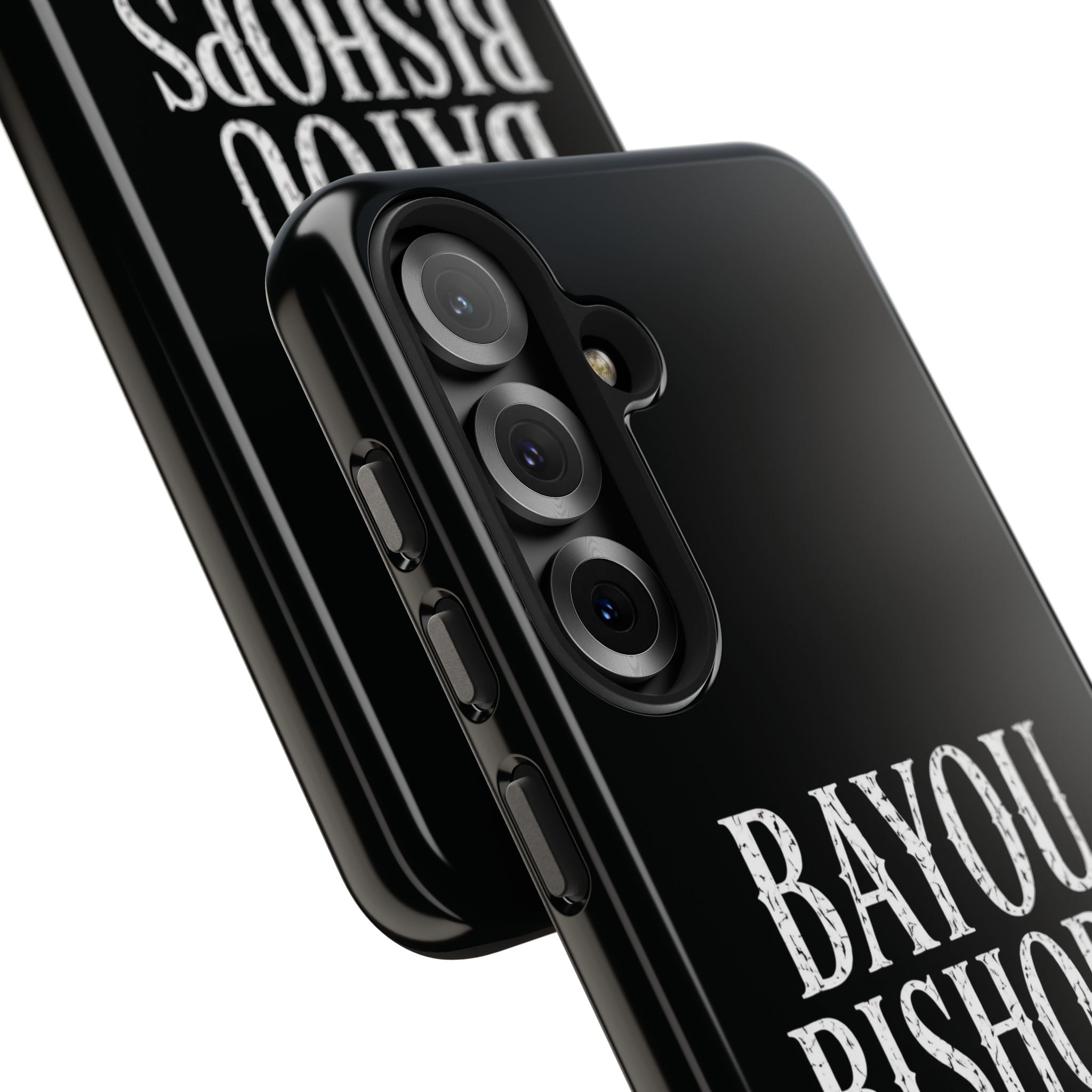 Bayou Bishops Simple Tough Phone Case Black Samsung