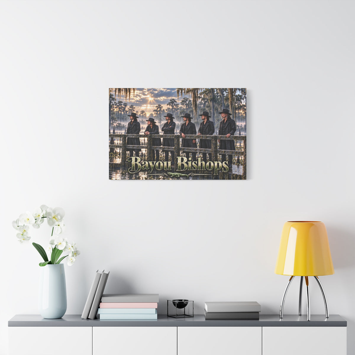 Bayou Bishops Matte Canvas Wall Art — Stretched 1.25"