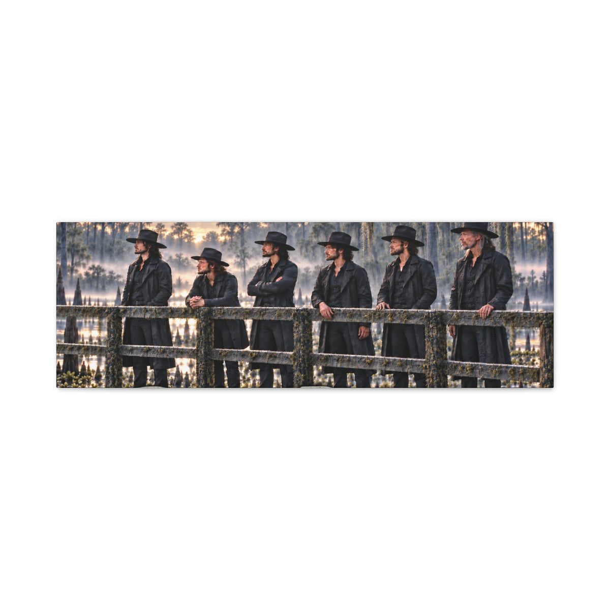 Bayou Bishops Matte Canvas Wall Art — Stretched 1.25"