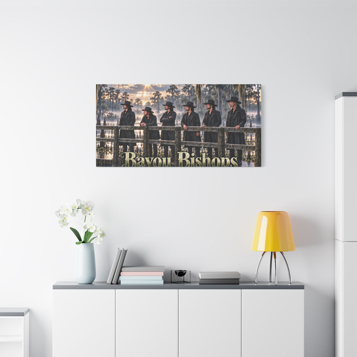 Bayou Bishops Matte Canvas Wall Art — Stretched 1.25"
