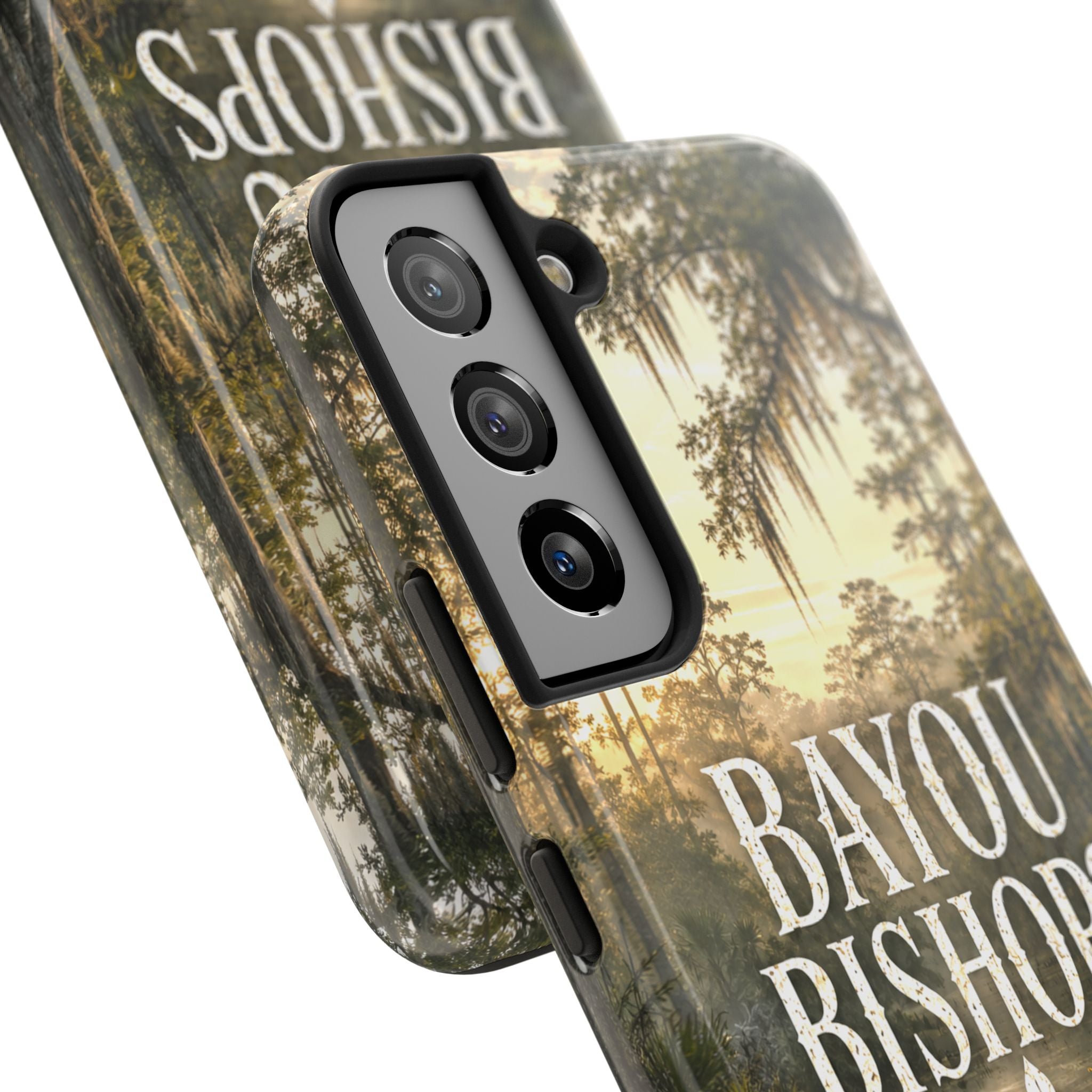 Bayou Bishops Swamp Scene Tough Phone Case Black Samsung