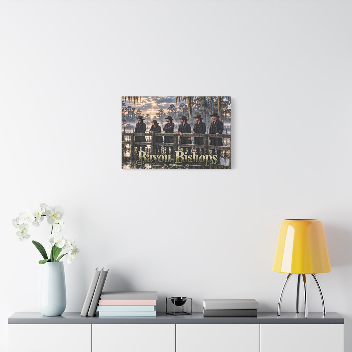 Bayou Bishops Matte Canvas Wall Art — Stretched 1.25"