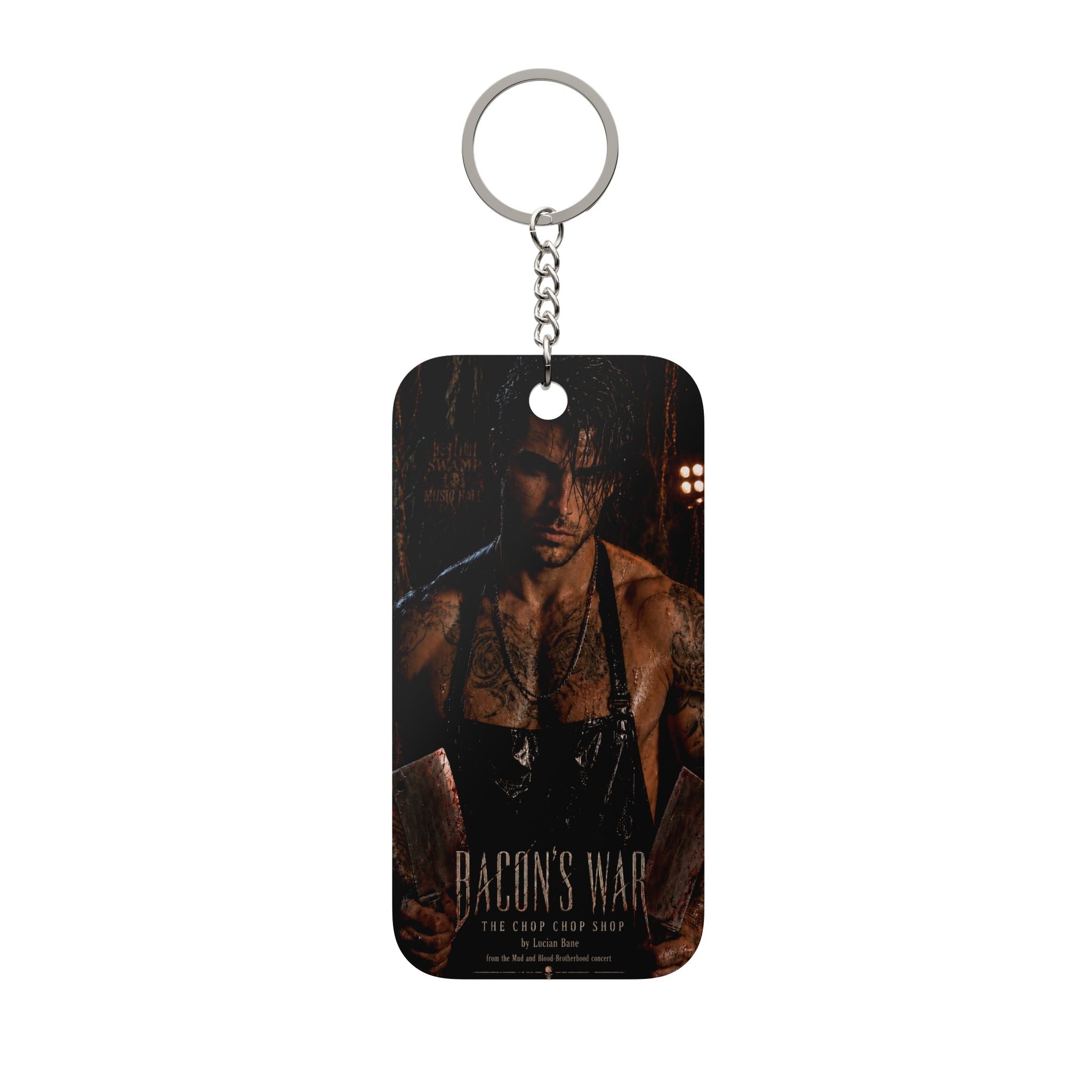 Bacon's War Keychain — 'Mud and Blood'