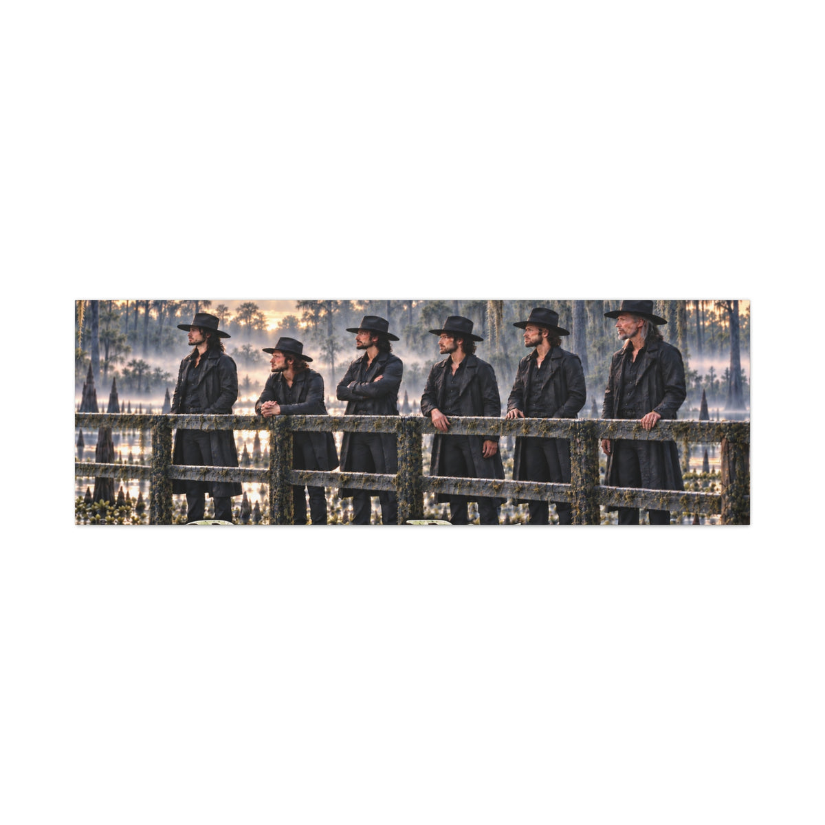 Bayou Bishops Matte Canvas Wall Art — Stretched 1.25"