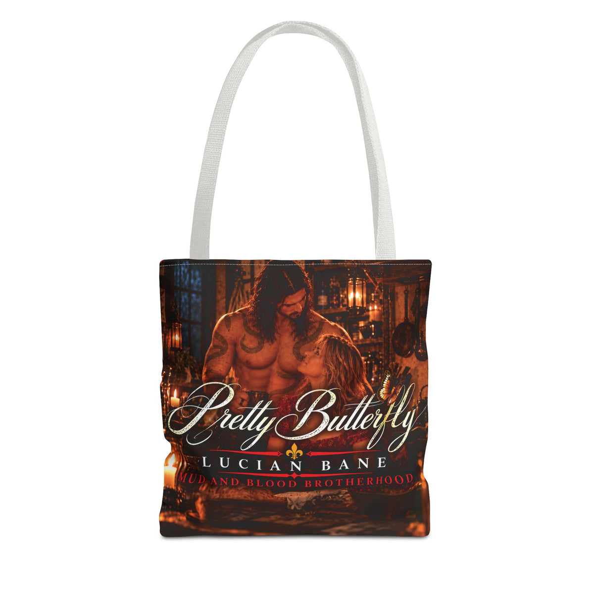 Lesions' Pretty Butterfly Concert Tote - 'Mud and Blood'