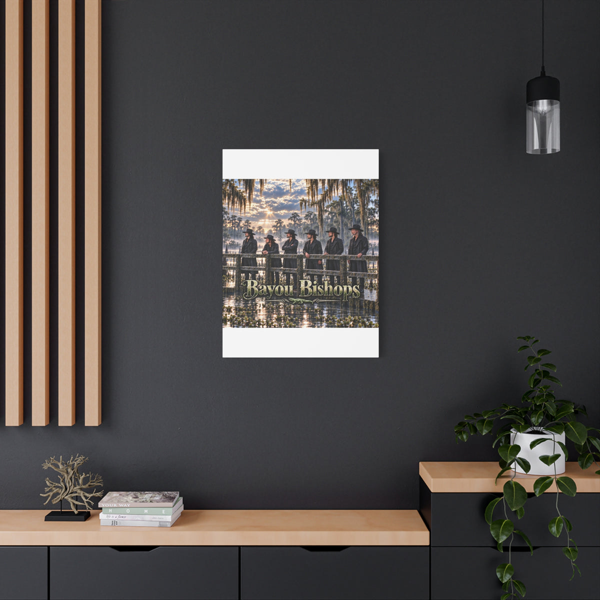 Bayou Bishops Matte Canvas Wall Art — Stretched 1.25"