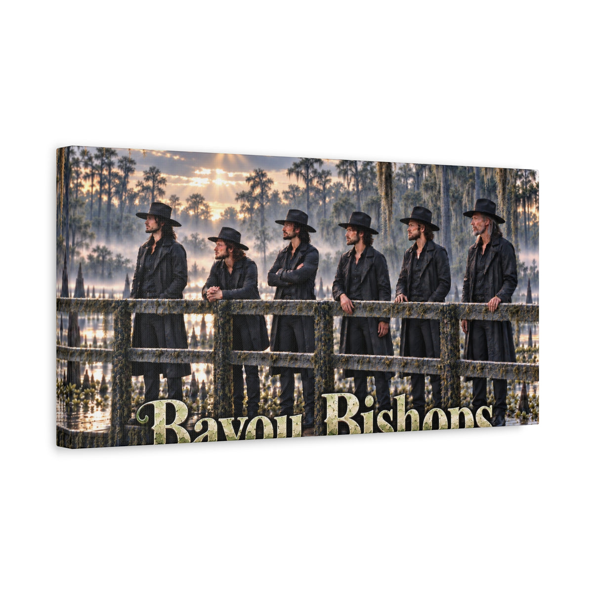 Bayou Bishops Matte Canvas Wall Art — Stretched 1.25"