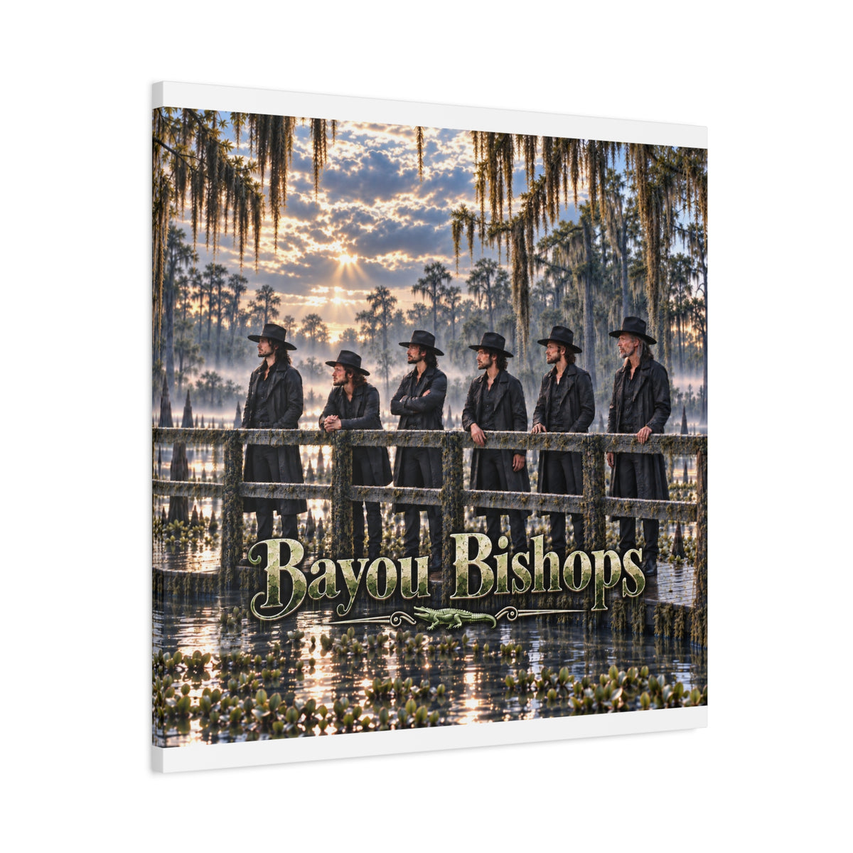 Bayou Bishops Matte Canvas Wall Art — Stretched 1.25"