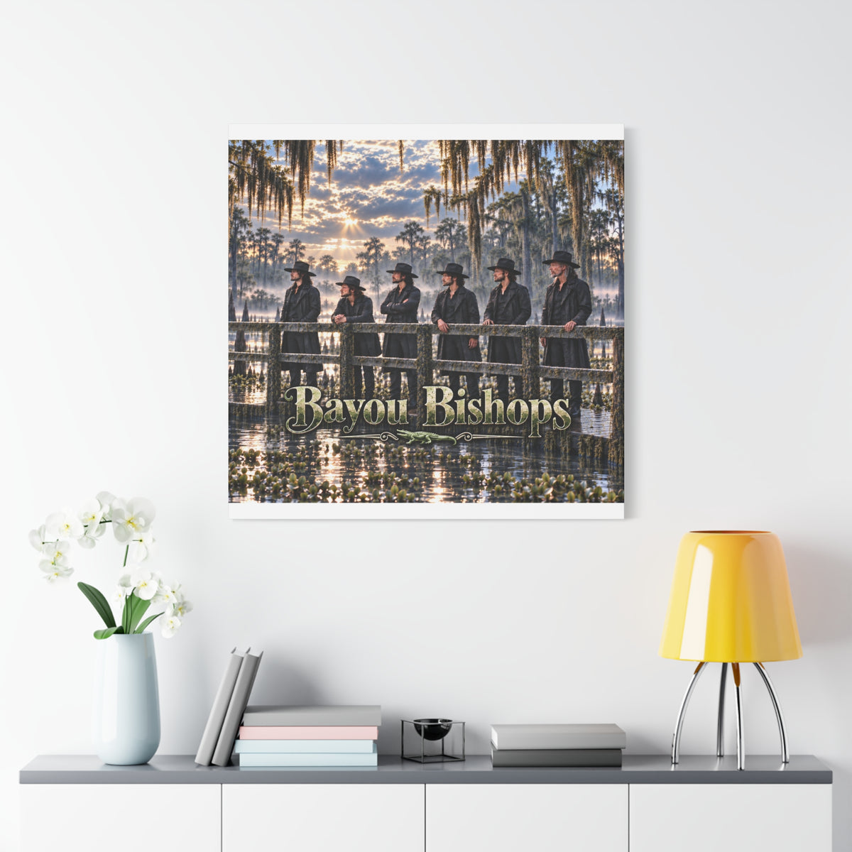 Bayou Bishops Matte Canvas Wall Art — Stretched 1.25"