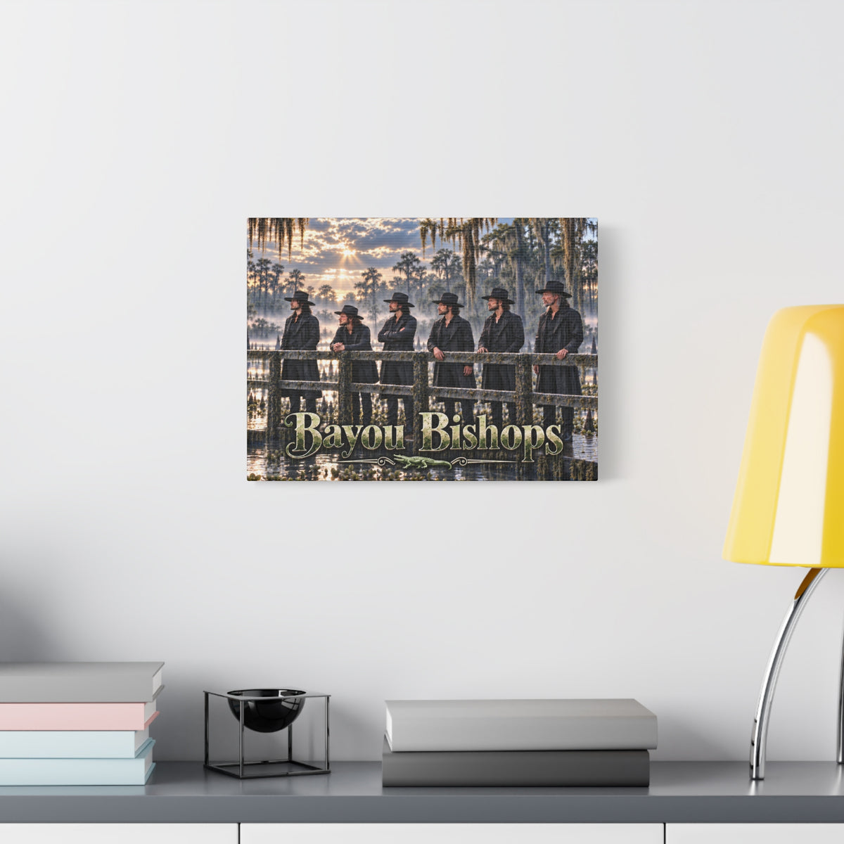Bayou Bishops Matte Canvas Wall Art — Stretched 1.25"
