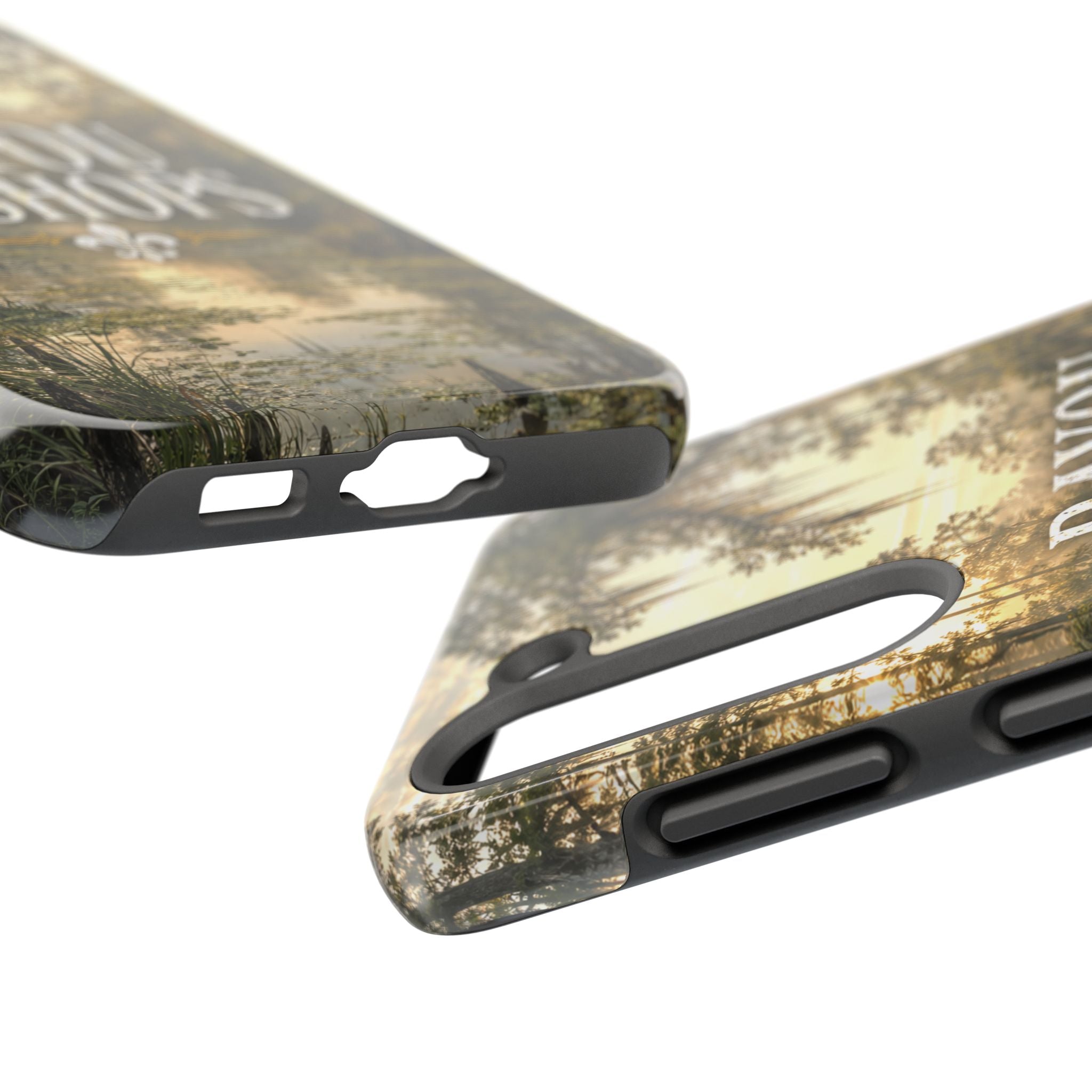 Bayou Bishops Swamp Scene Tough Phone Case Black Samsung