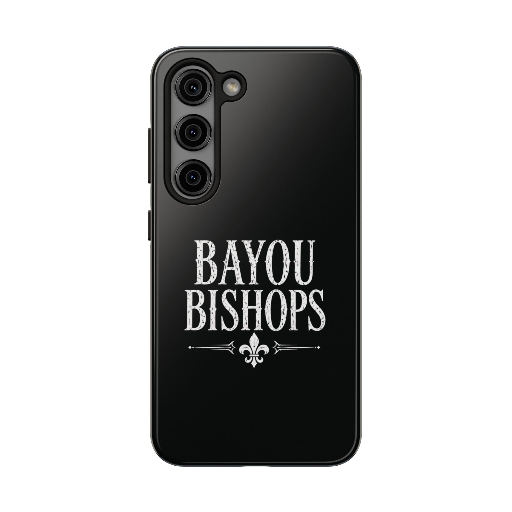 Bayou Bishops Simple Tough Phone Case Black Samsung