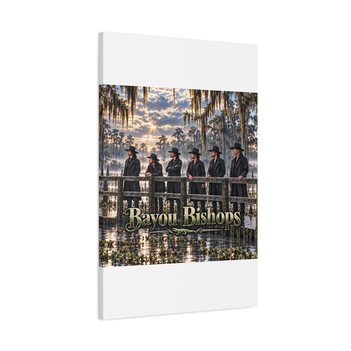 Bayou Bishops Matte Canvas Wall Art — Stretched 1.25"