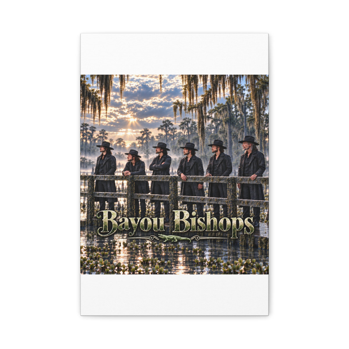 Bayou Bishops Matte Canvas Wall Art — Stretched 1.25"