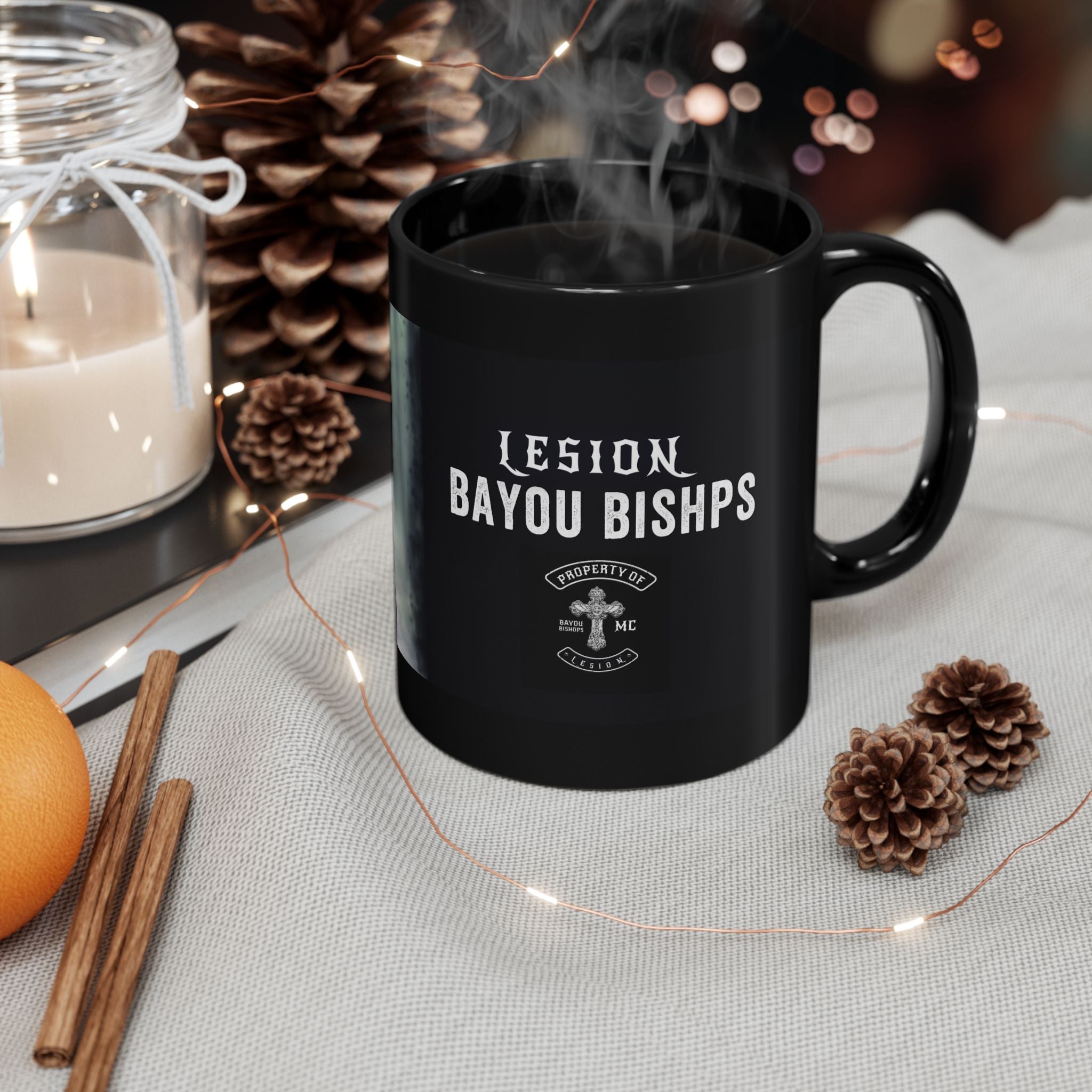 Lesion Mug — 'Bayou Bishops' Coffee Cup (11oz)