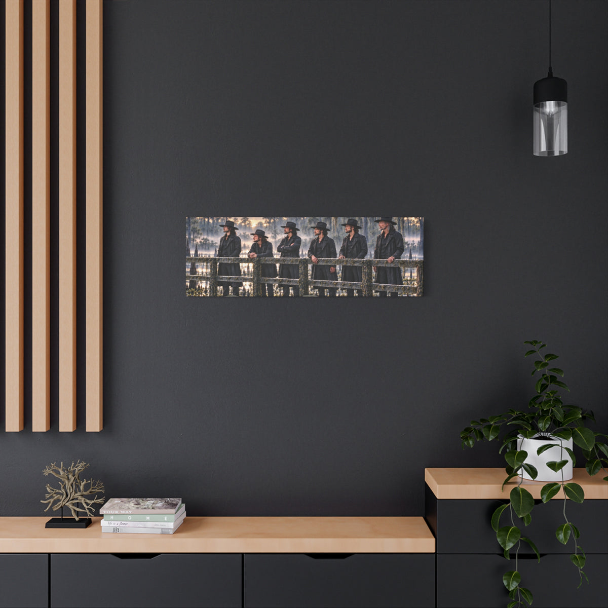 Bayou Bishops Matte Canvas Wall Art — Stretched 1.25"