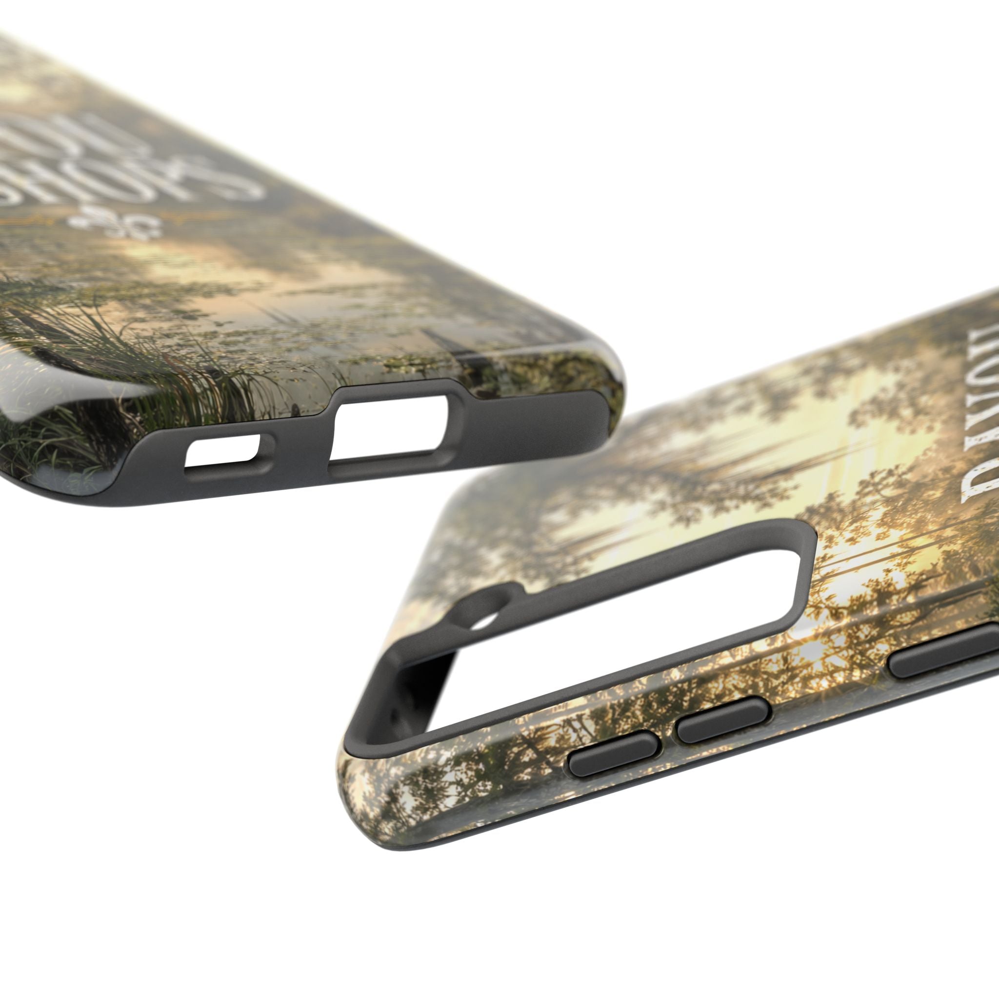 Bayou Bishops Swamp Scene Tough Phone Case Black Samsung