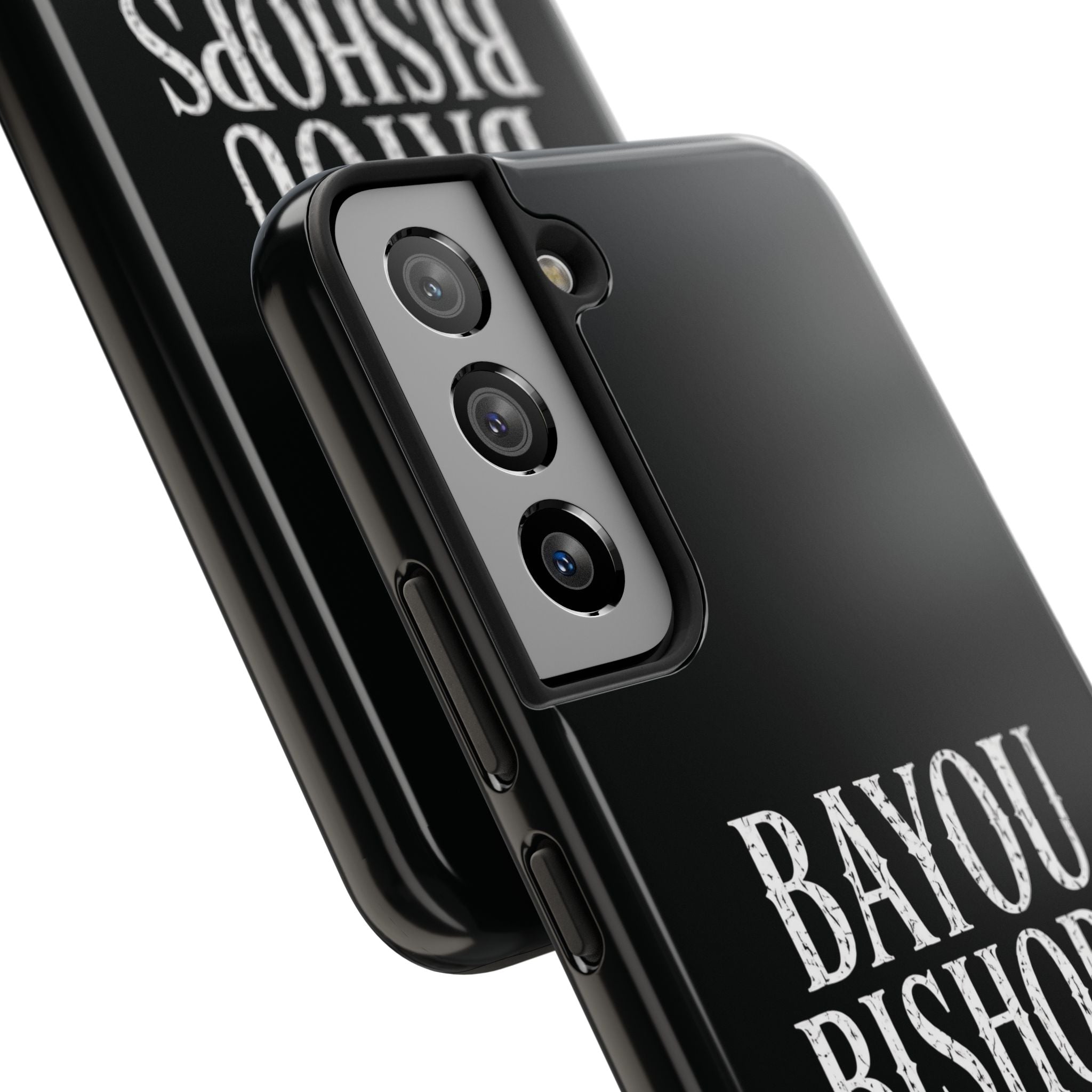 Bayou Bishops Simple Tough Phone Case Black Samsung