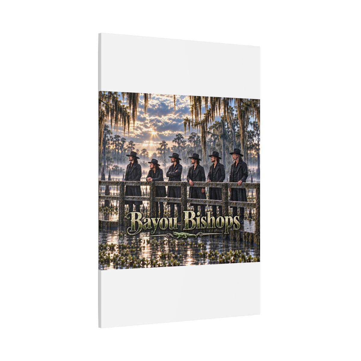 Bayou Bishops Matte Canvas Wall Art — Stretched 1.25"