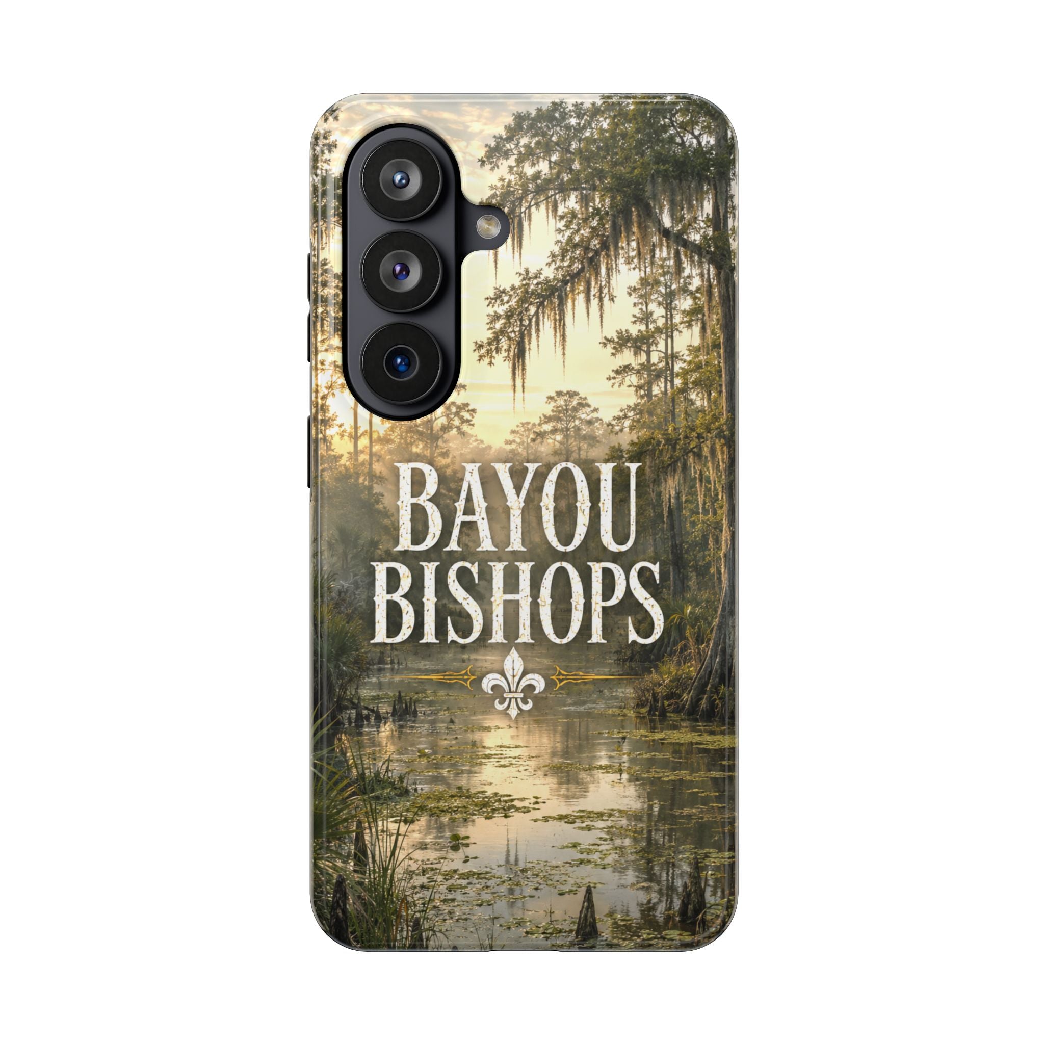 Bayou Bishops Swamp Scene Tough Phone Case Black Samsung