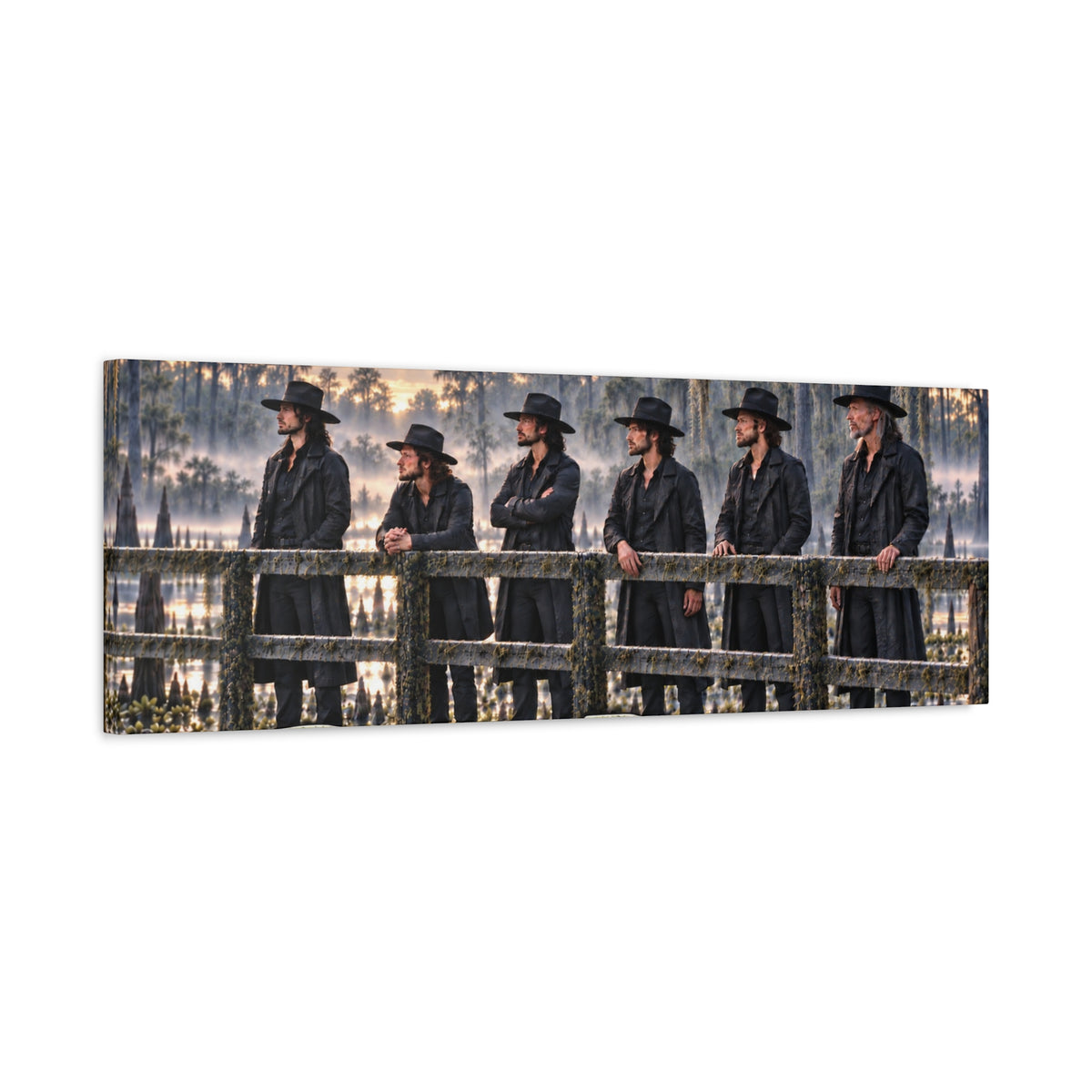 Bayou Bishops Matte Canvas Wall Art — Stretched 1.25"