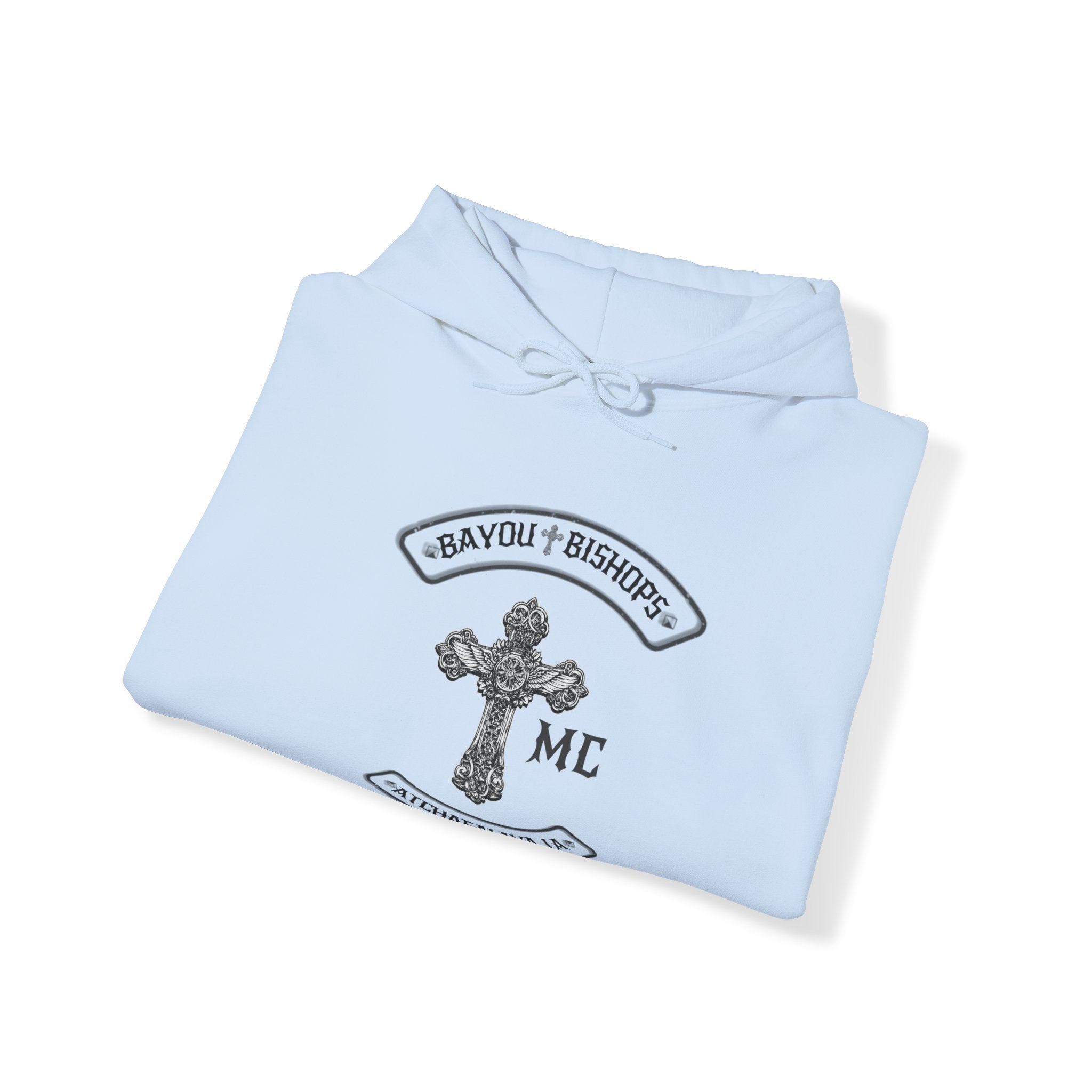 BAYOU BISHOPS PATCH --HOODIE