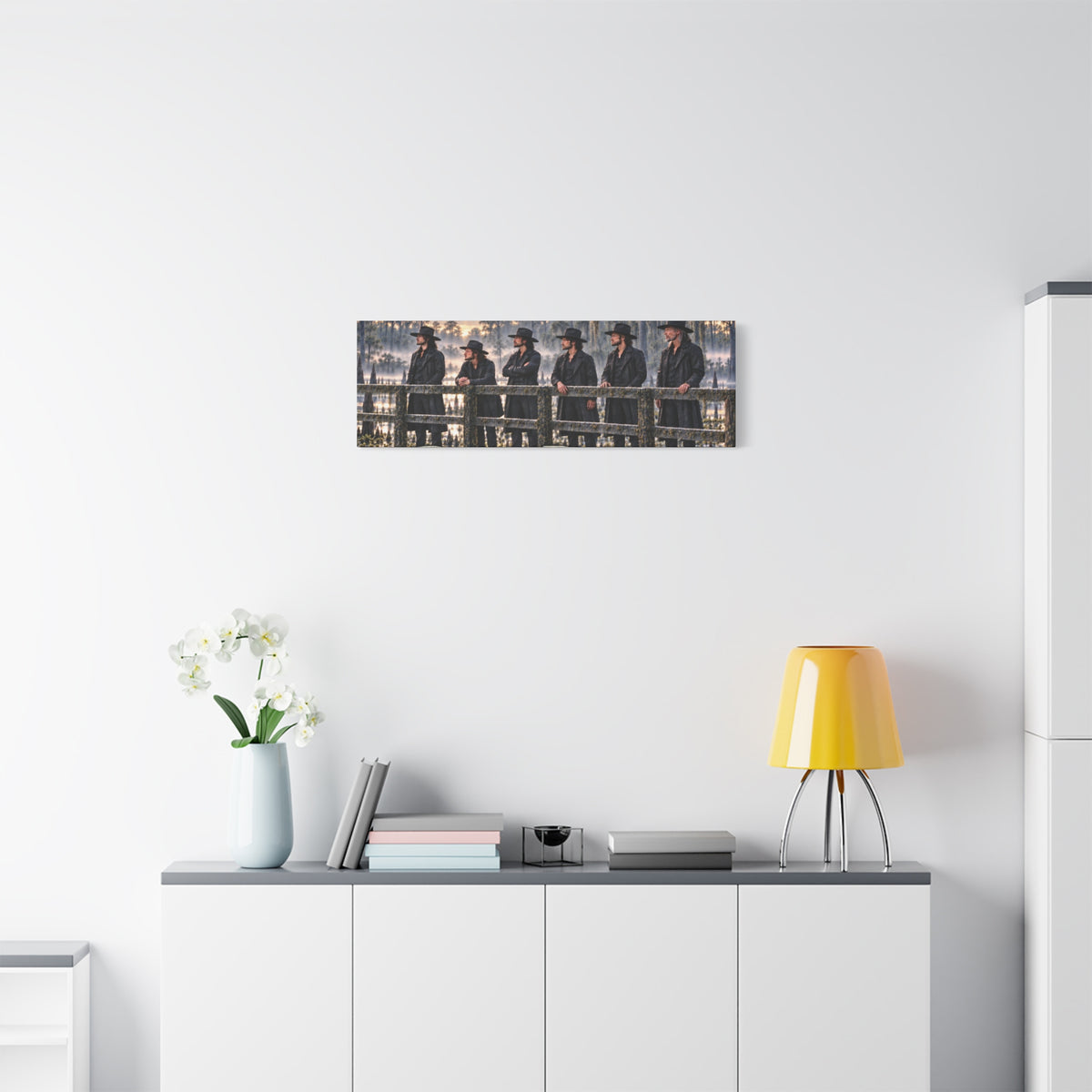 Bayou Bishops Matte Canvas Wall Art — Stretched 1.25"